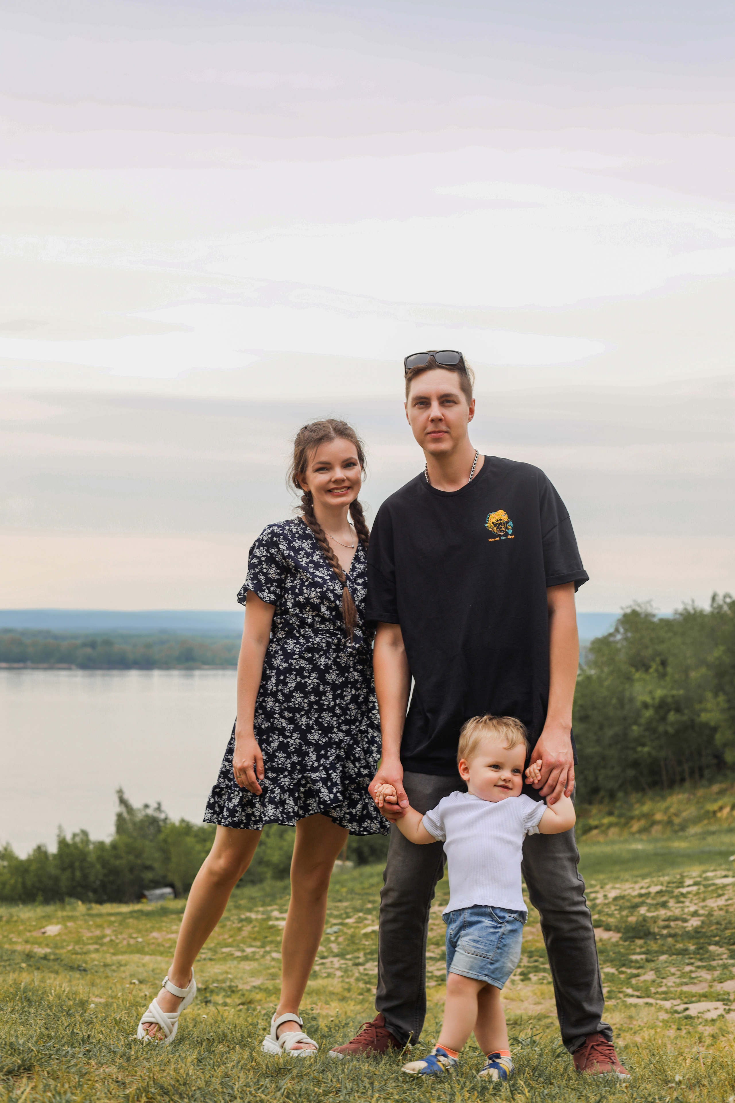 Таня, Олег и Егорка в Загородном парке. Семейный фотограф в Самаре и Казани Александра Никитина