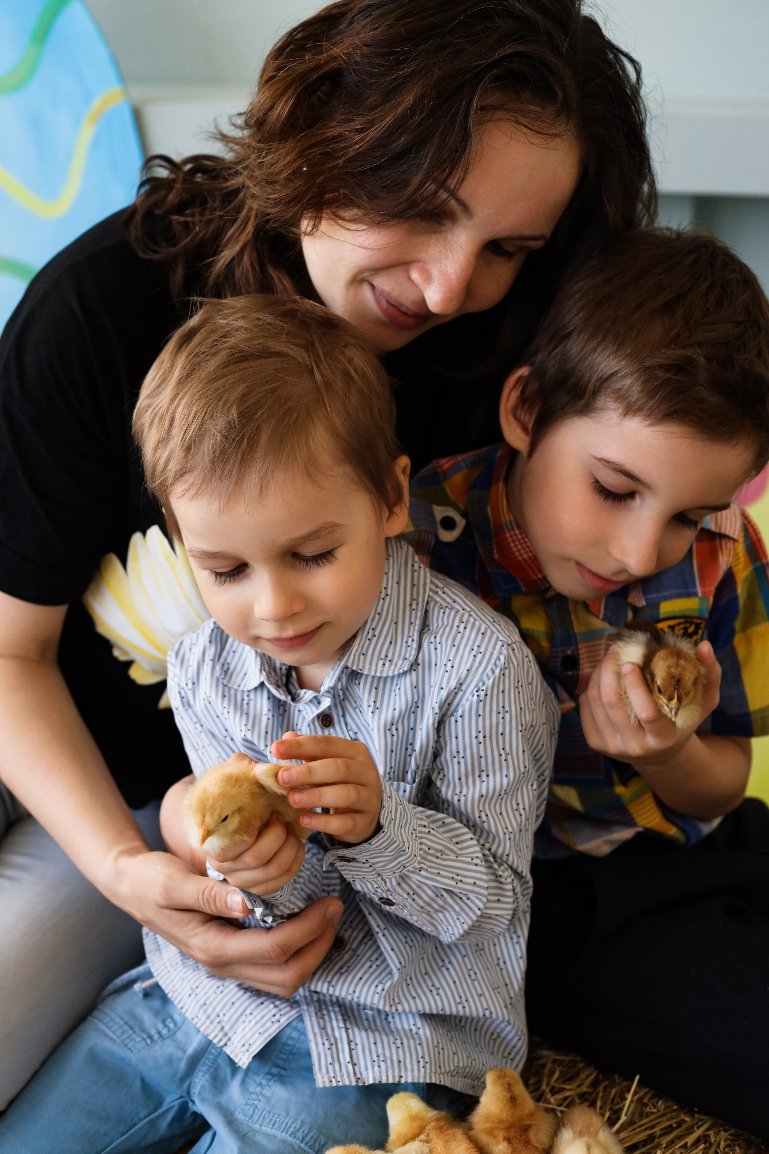 Светлая Пасха. Екатерина, Тимофей и Ваня. Семейный фотограф в Самаре и Казани Александра Никитина