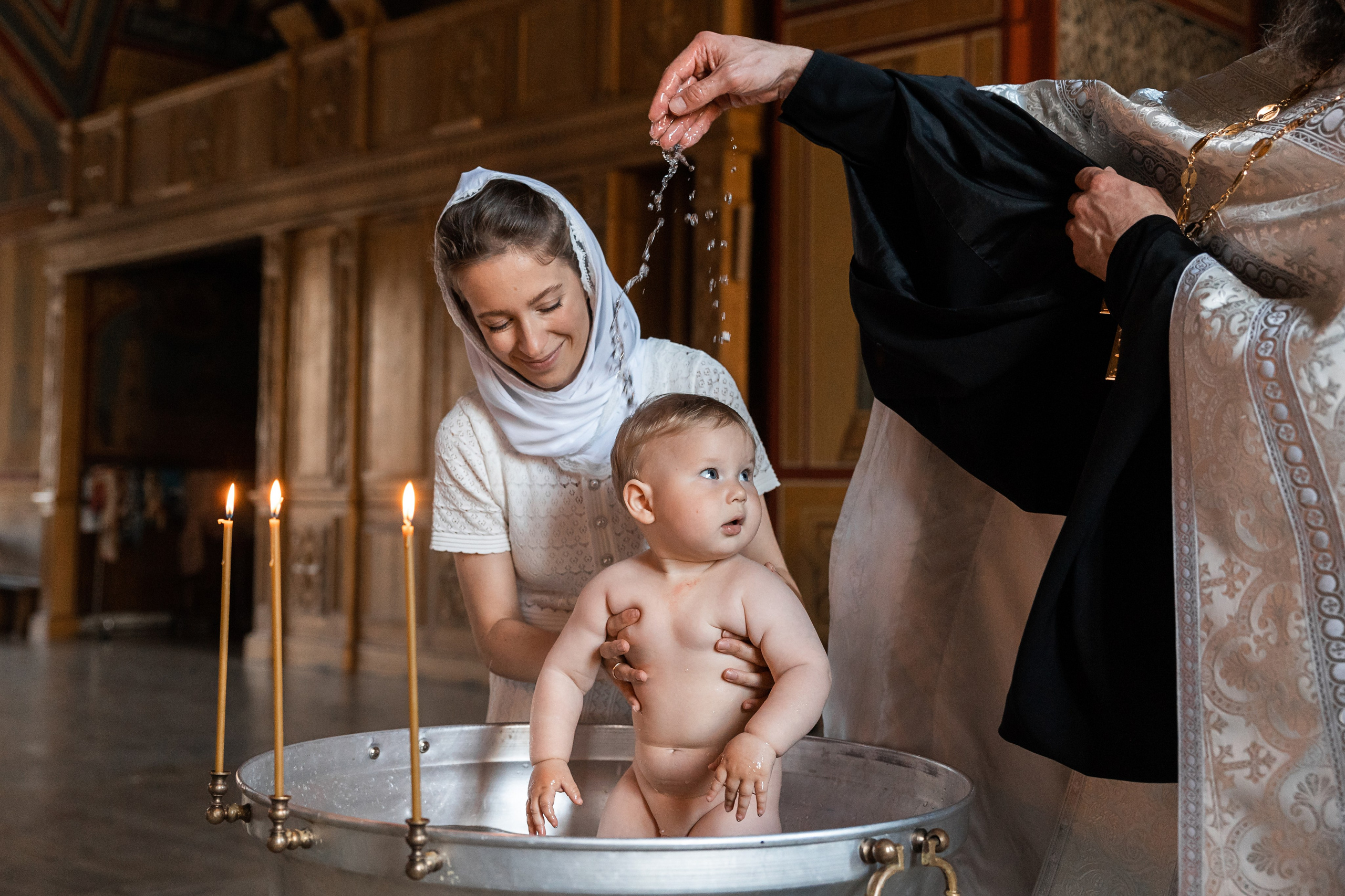 Крещение Мирона. Фотограф Крещение, Выписка москва