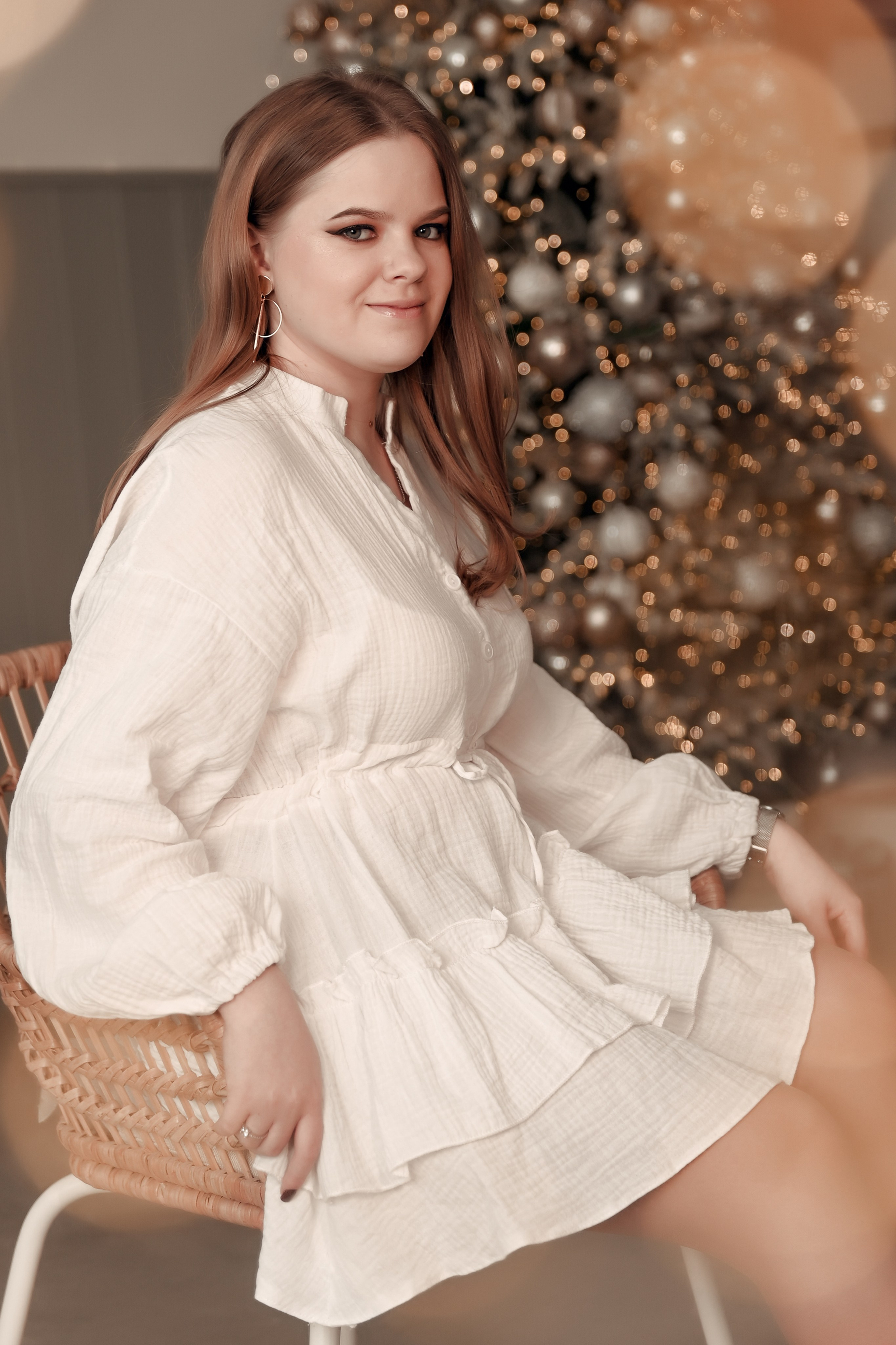 Новогодняя семейная. Свадебный, семейный, детский, контент фотограф в Омске Максим Ильин