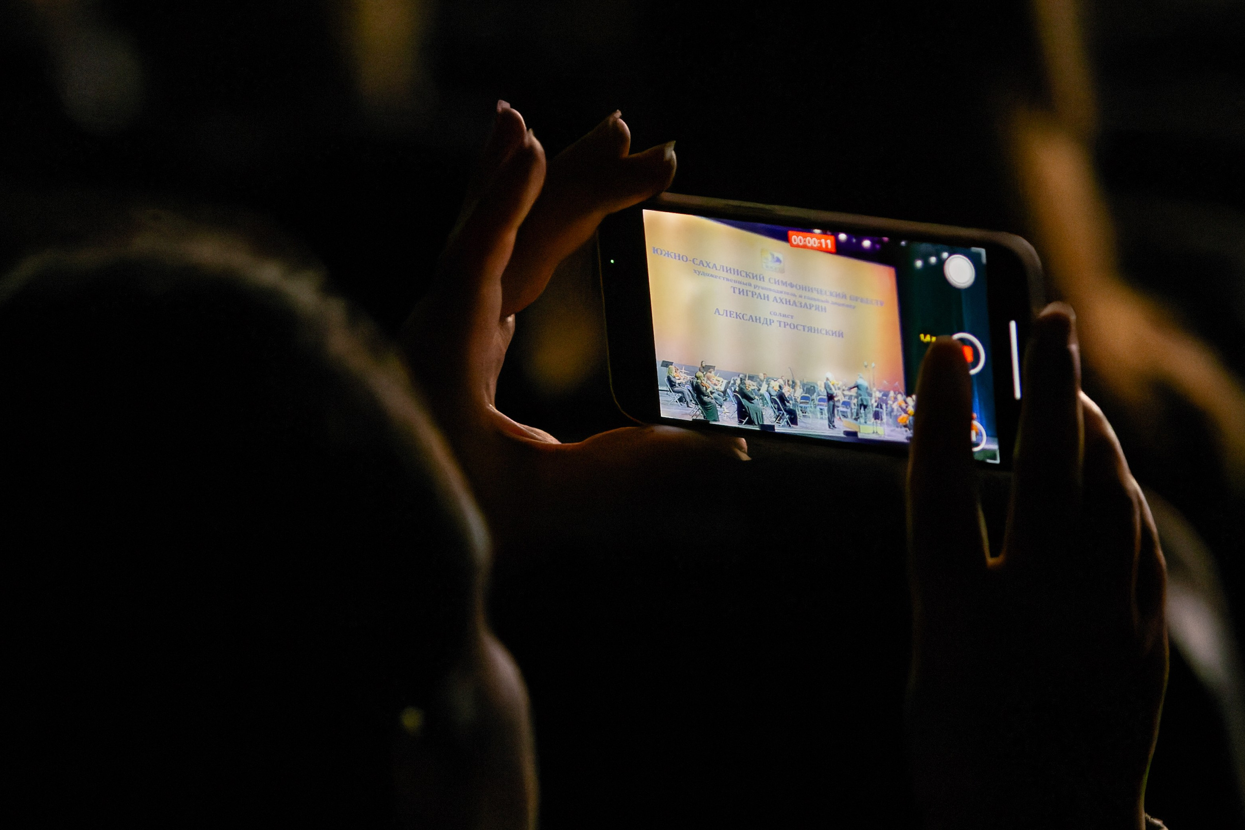 Концерт Южно-Сахалинского симфонического оркестра. Кутузов Евгений Фотограф в Южно-Сахалинске