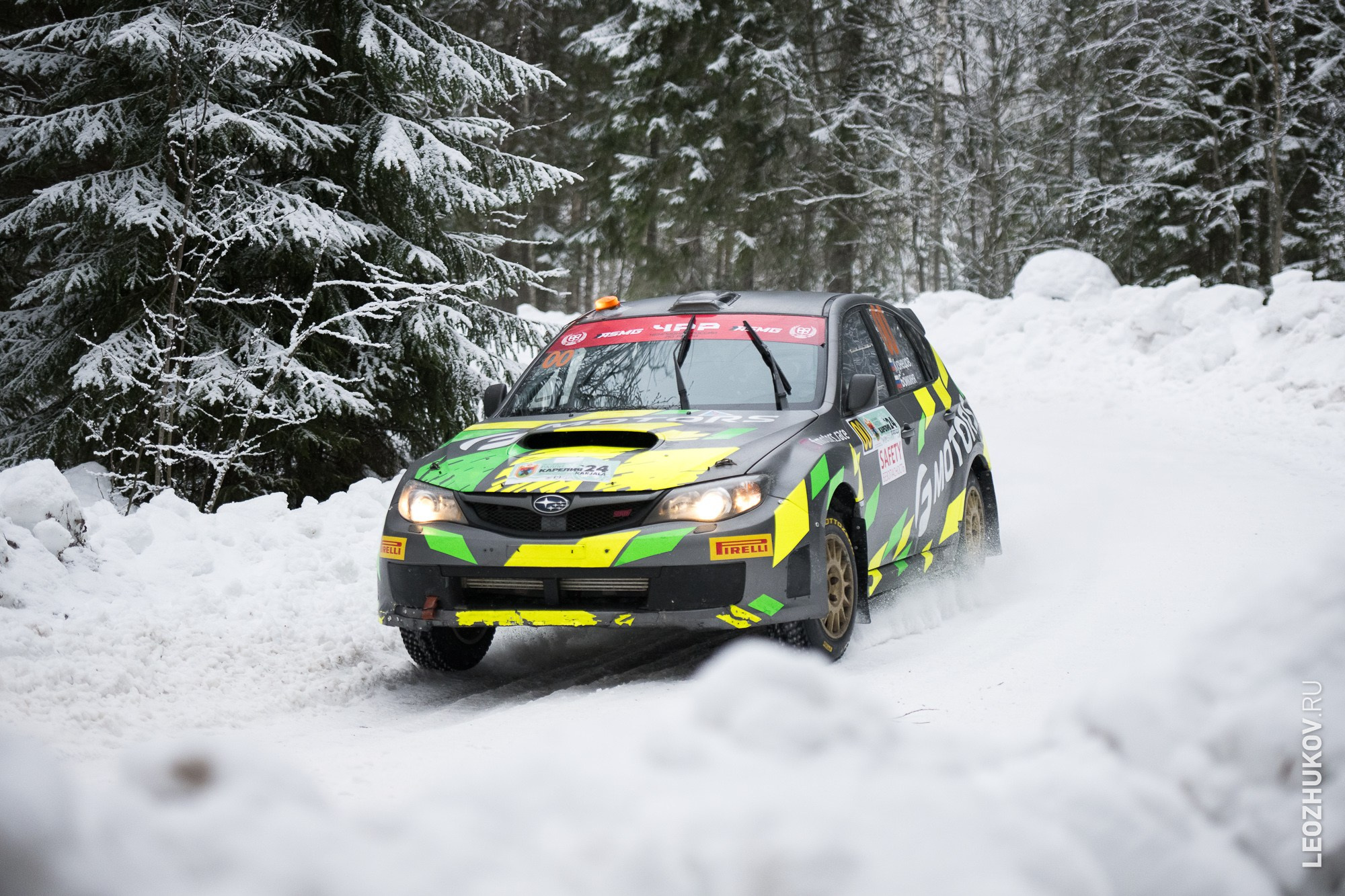Rally Karelia 2024. Sports photographer Leonid Zhukov