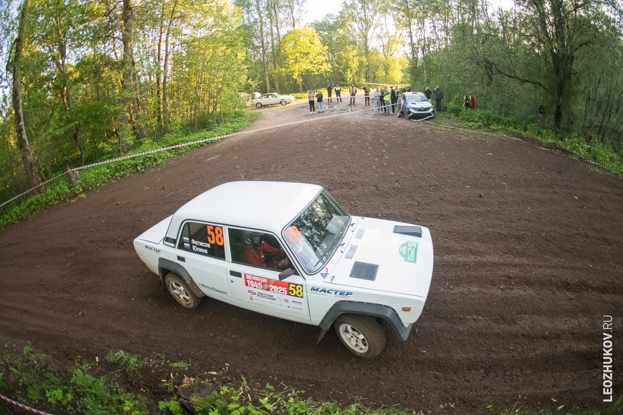 Rally Pushkinskie gory 2025. Sports photographer Leonid Zhukov