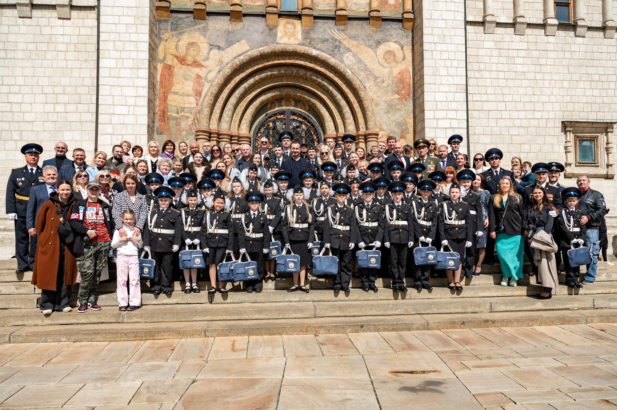 Фотосессия Присяги кадетов «Школа 1231 им. В. Д. Поленова». Детский и семейный фотограф г. Москва Оксана Катаджи