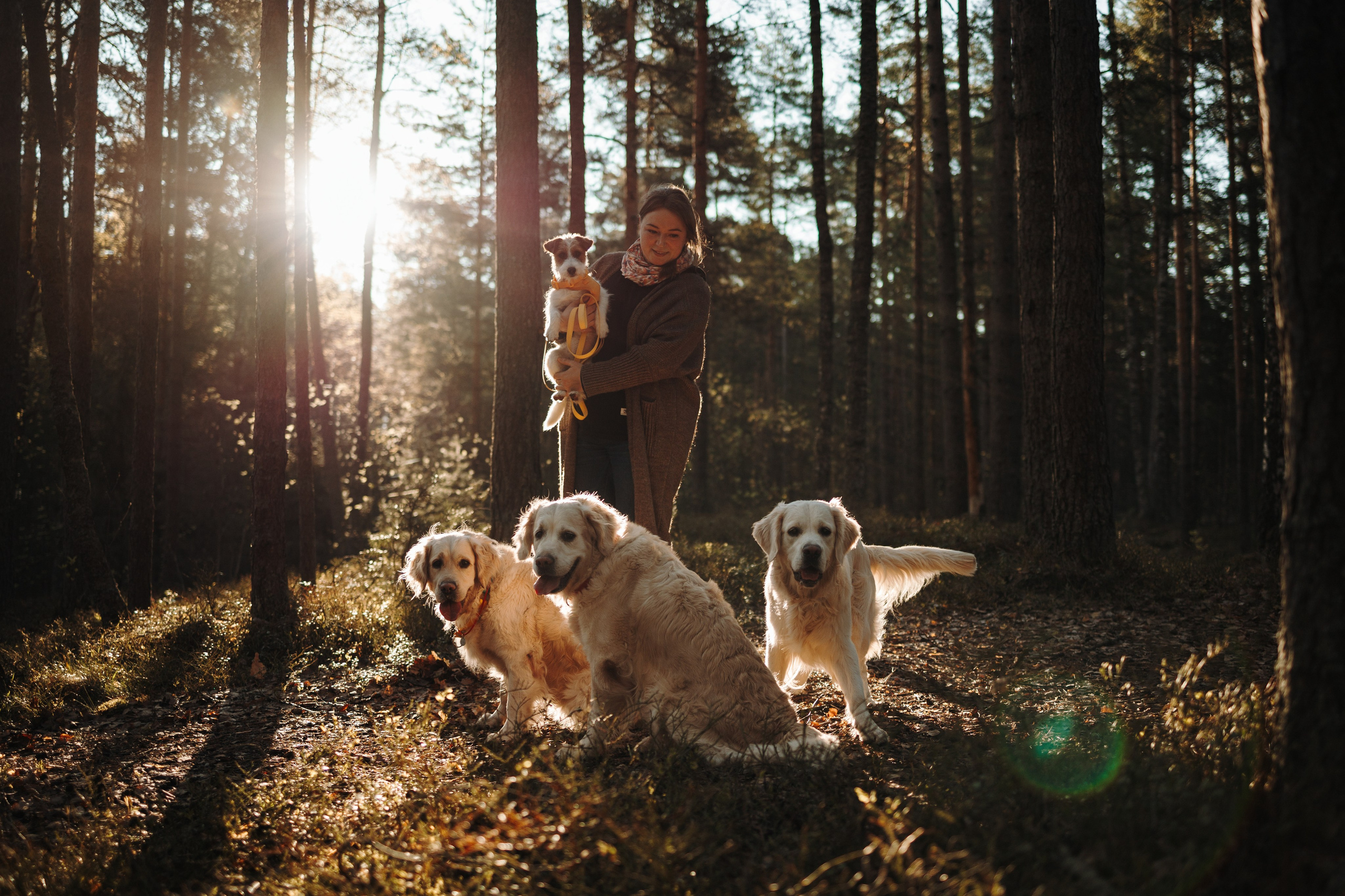 Катя и ее девочки. Фотограф — Анималист | Санкт-Петербург
