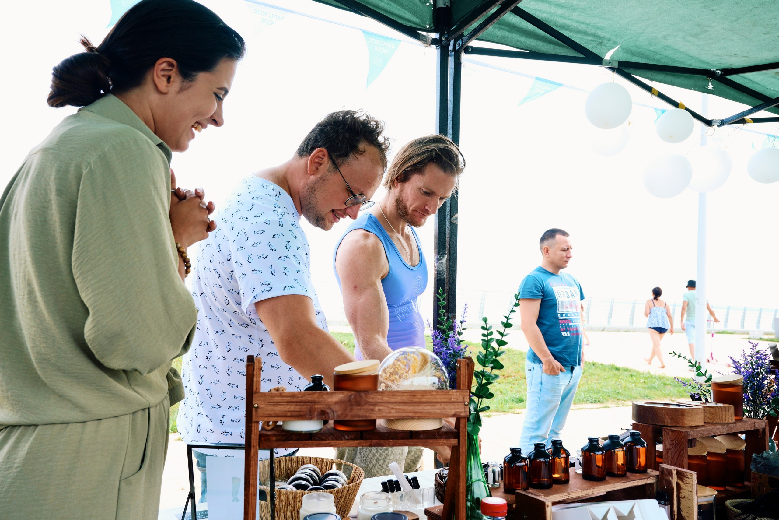 Пляжный маркет 2024, г. Лаишево. Фотограф Казань