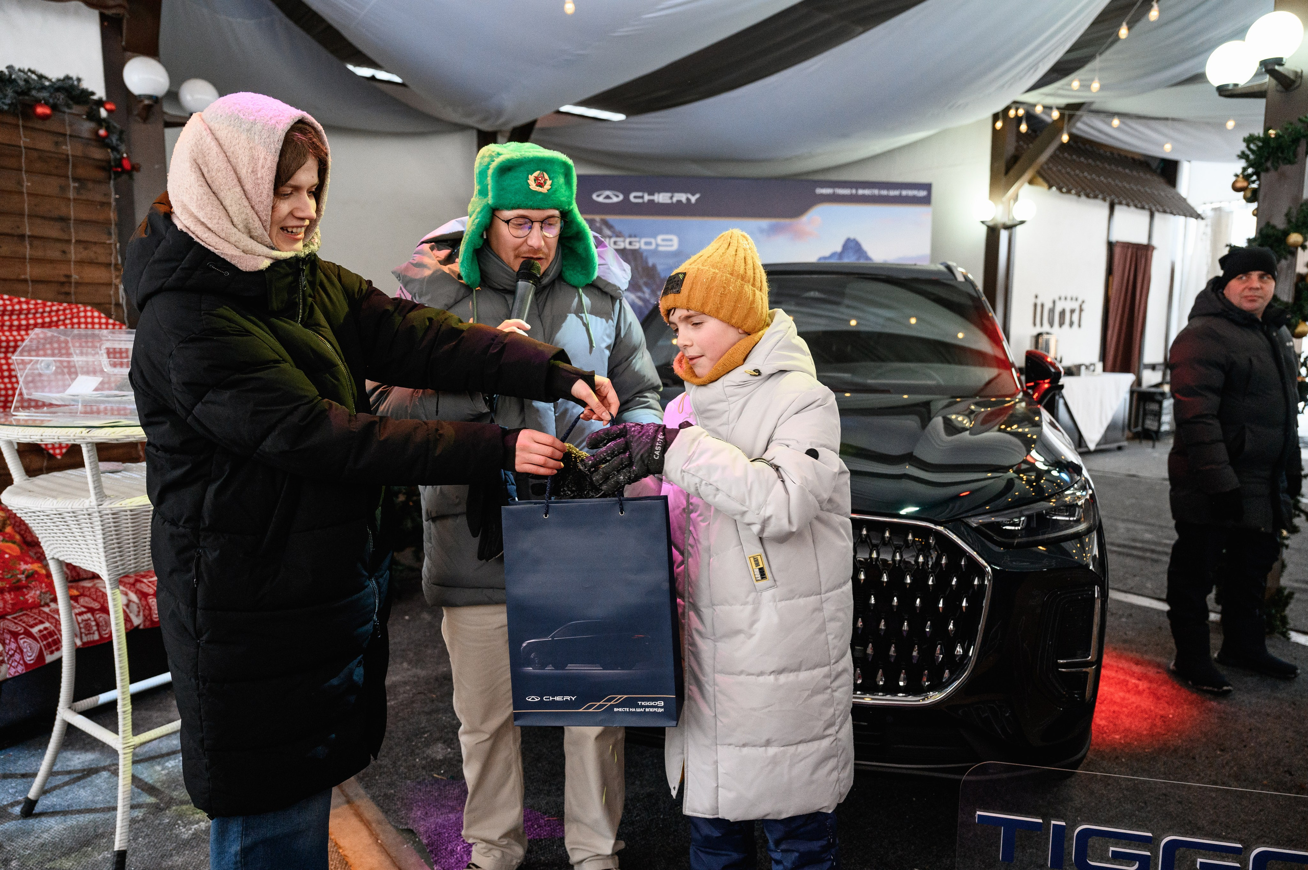 Презентация Cherry Tiggo 9 x Ильдорф. Фотограф Захваткин Роман