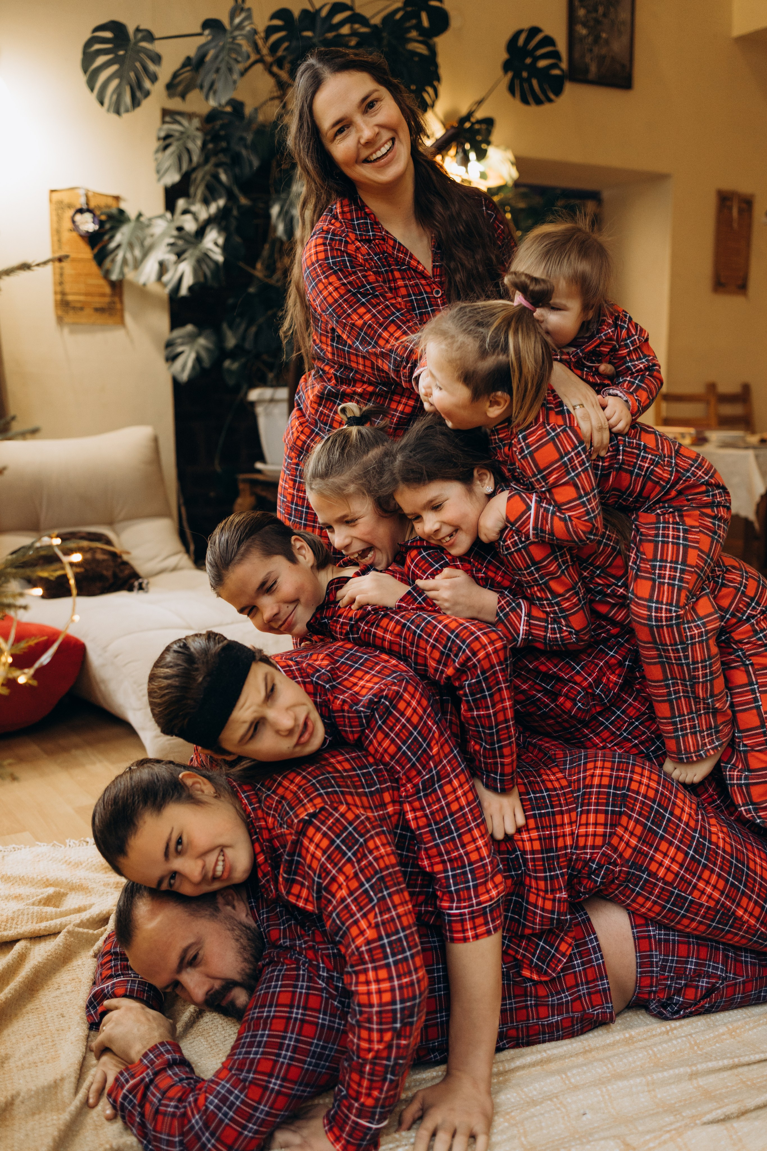 Большая семья Яны и Вовы. Семейный и женский фотограф в Туле