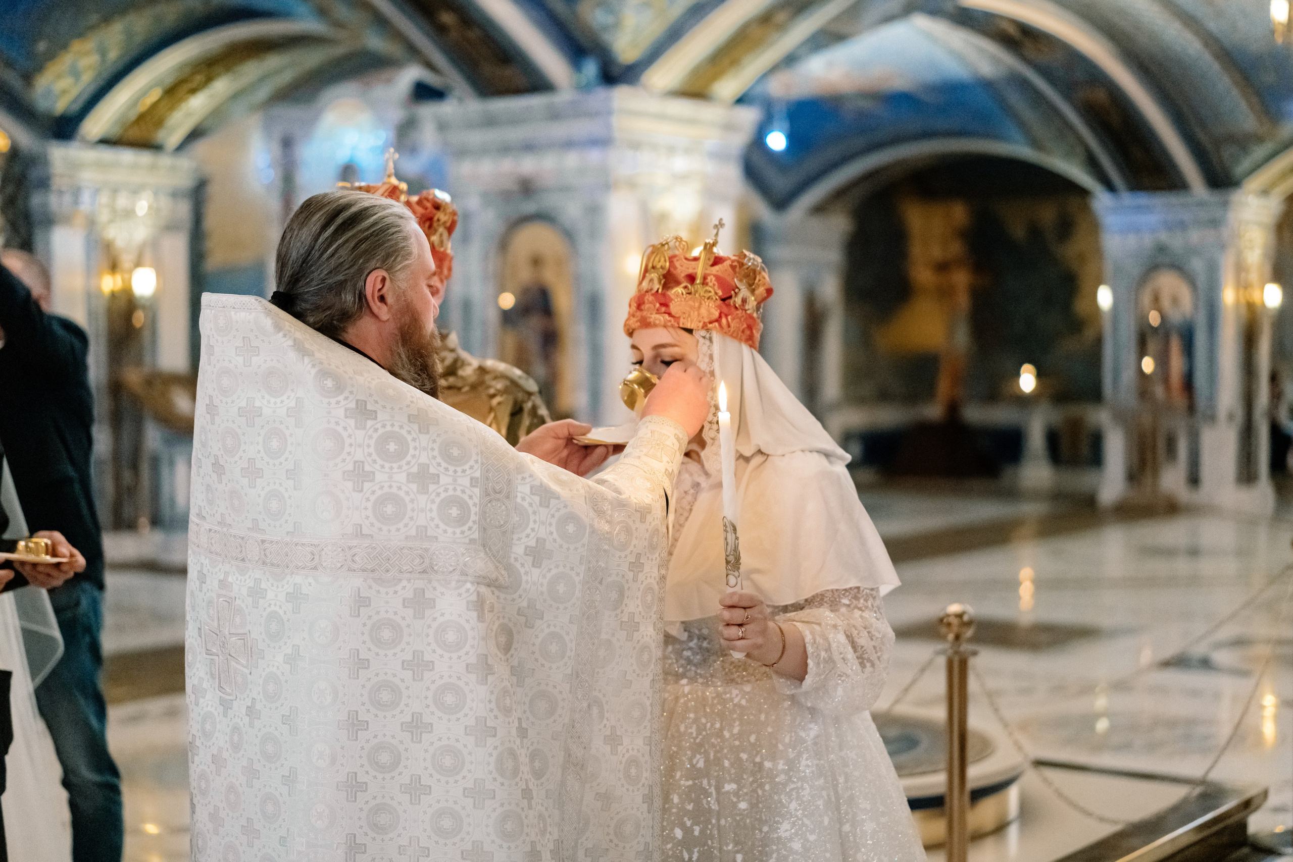 Венчание в Главном храме вооруженных сил (Патриот). Семейный фотограф Одинцово Москва Наталия Черенкова