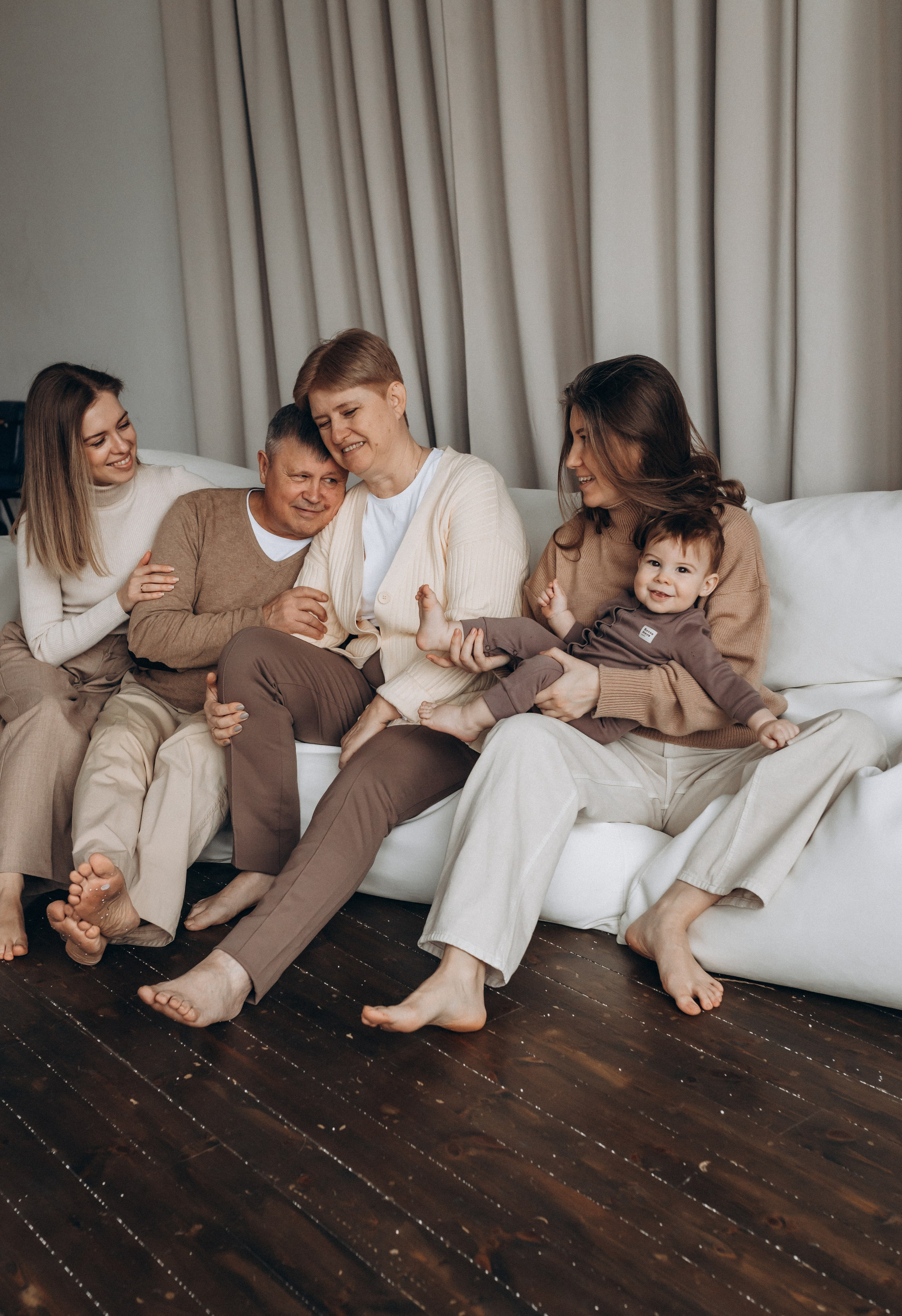 Большая семья. Семейный и женский фотограф в Москве Коновалова Олеся