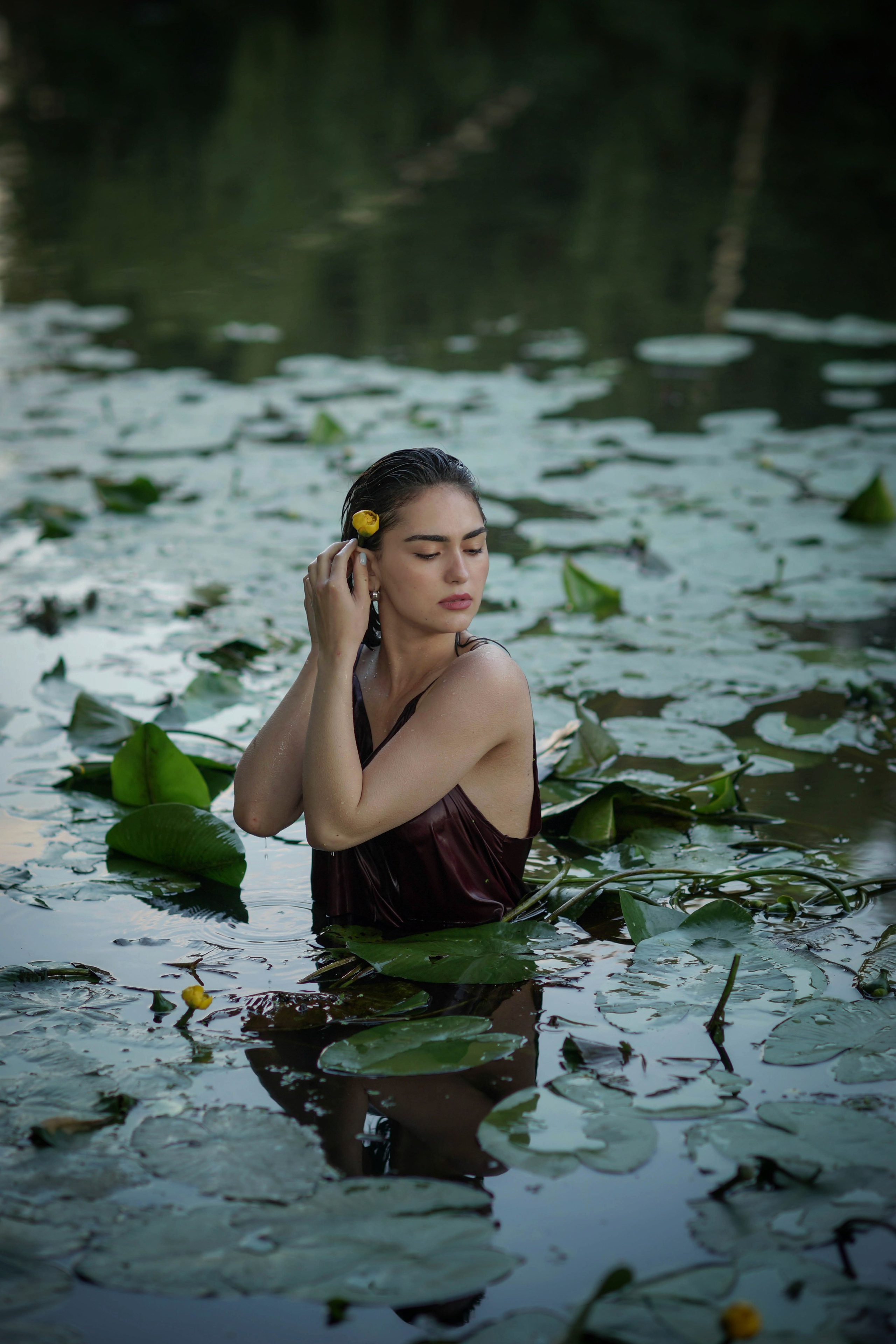 В реке. Семейный и детский фотограф Троицк Москва