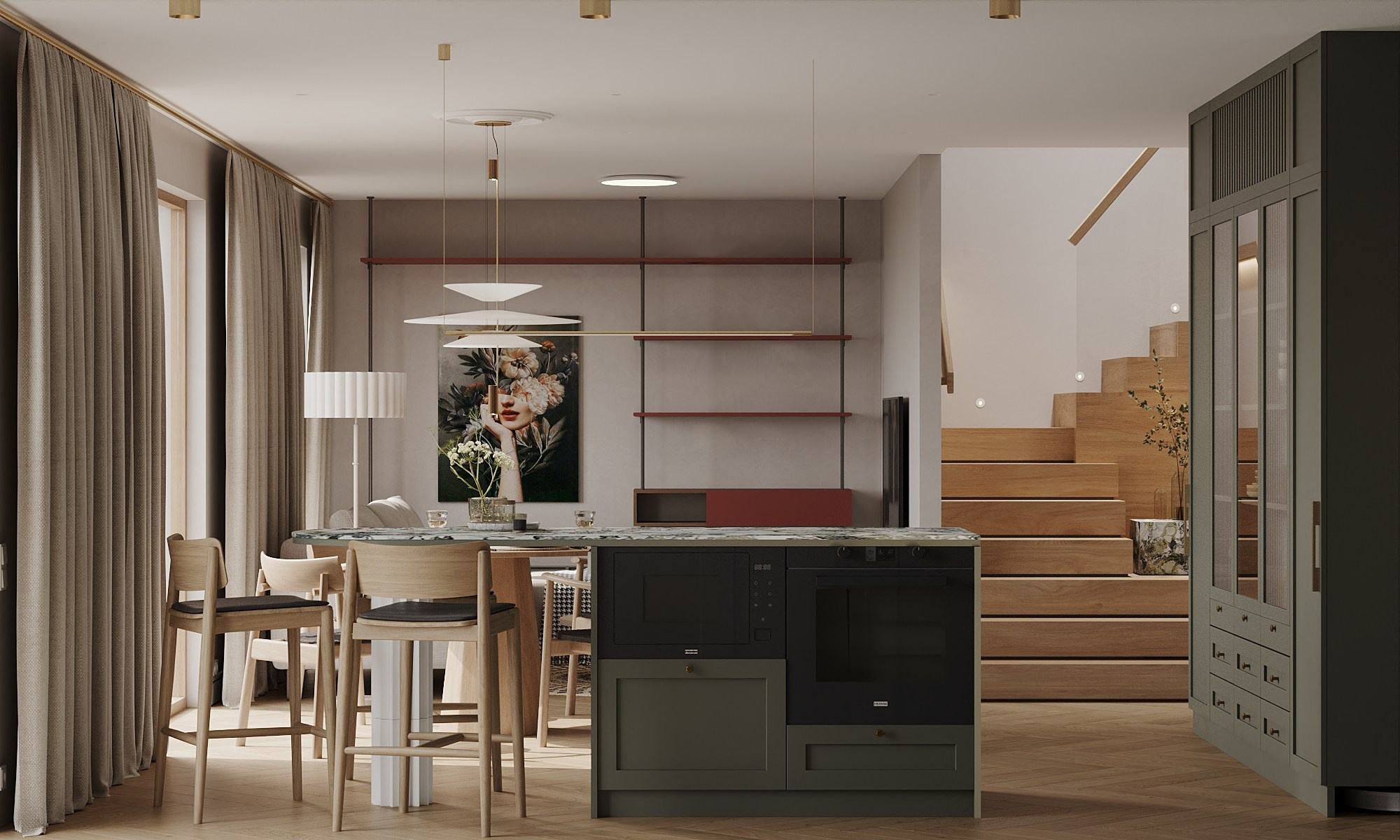 Srebnych Świerków. MIRRO STUDIO Дизайн интерьера и реализация под ключ Варшава