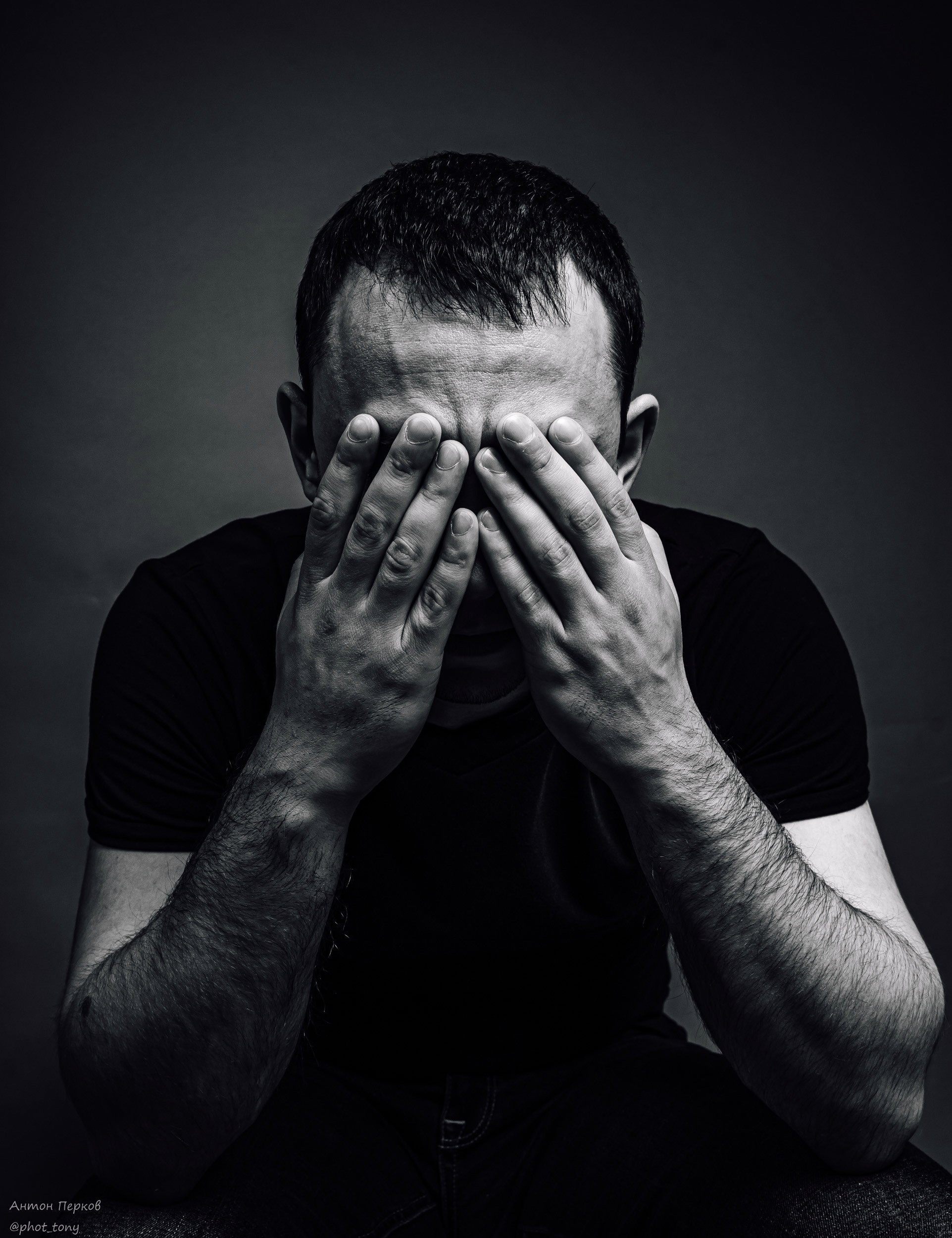 Мужской портрет. Фотограф Антон Перков
