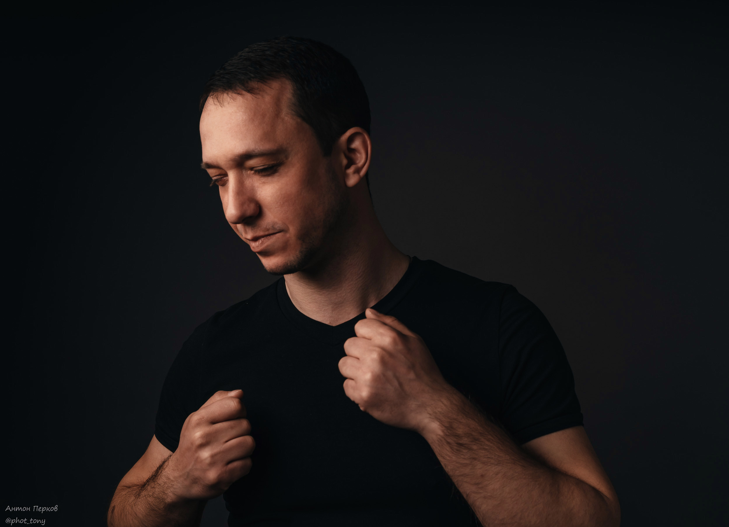 Мужской портрет. Фотограф Антон Перков