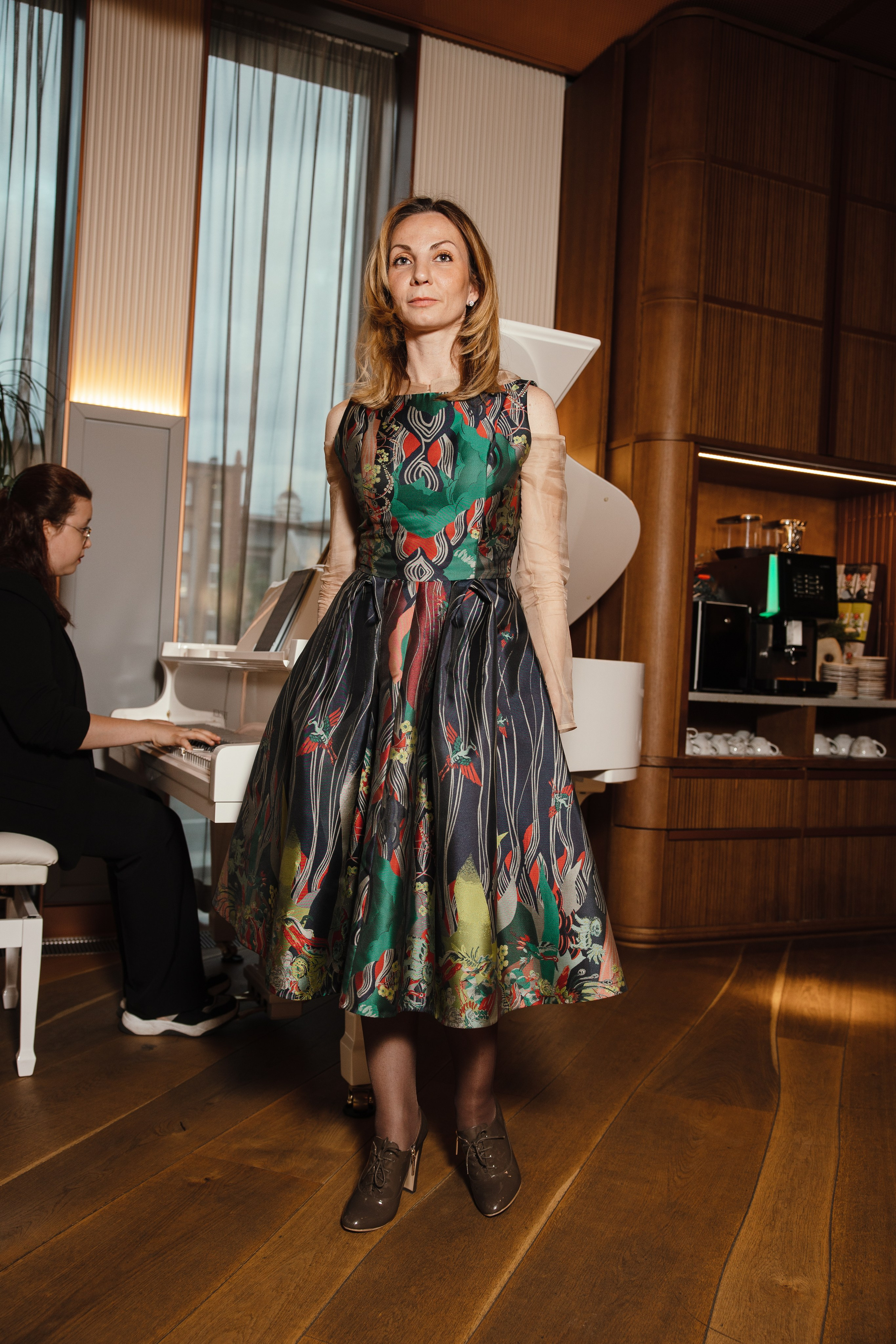 Презентация Russian Fashion Dom в ресторане Shagal. Контент фотограф в Москве и области Елена Кулакова