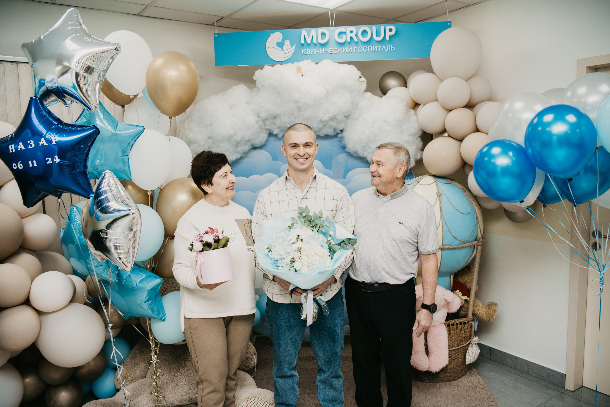 Выписка Назара. На Севастопольском. Фотограф на выписку из роддома в Москве и МО