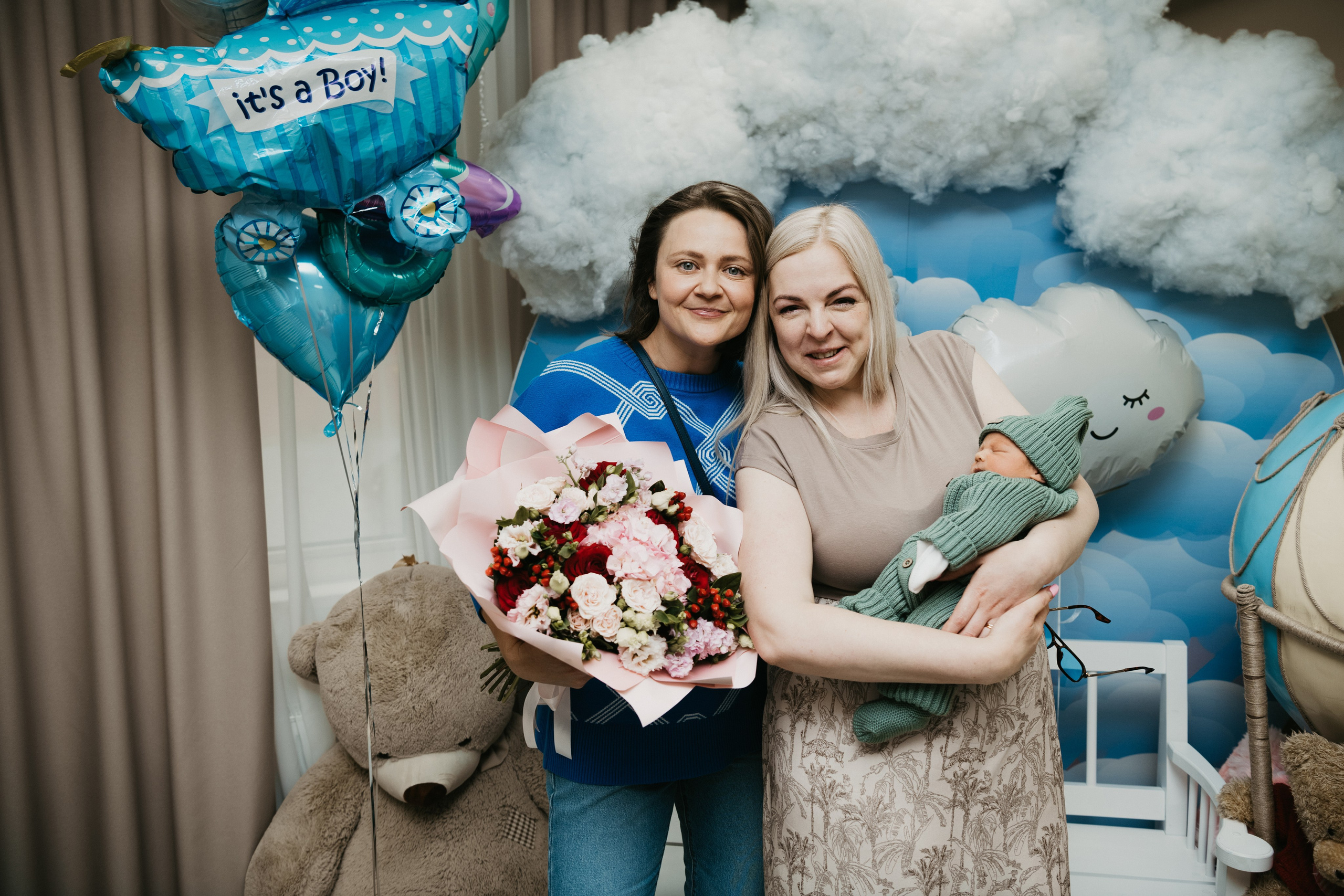 Выписка Степана на Севастопольском. Фотограф на выписку из роддома в Москве и МО
