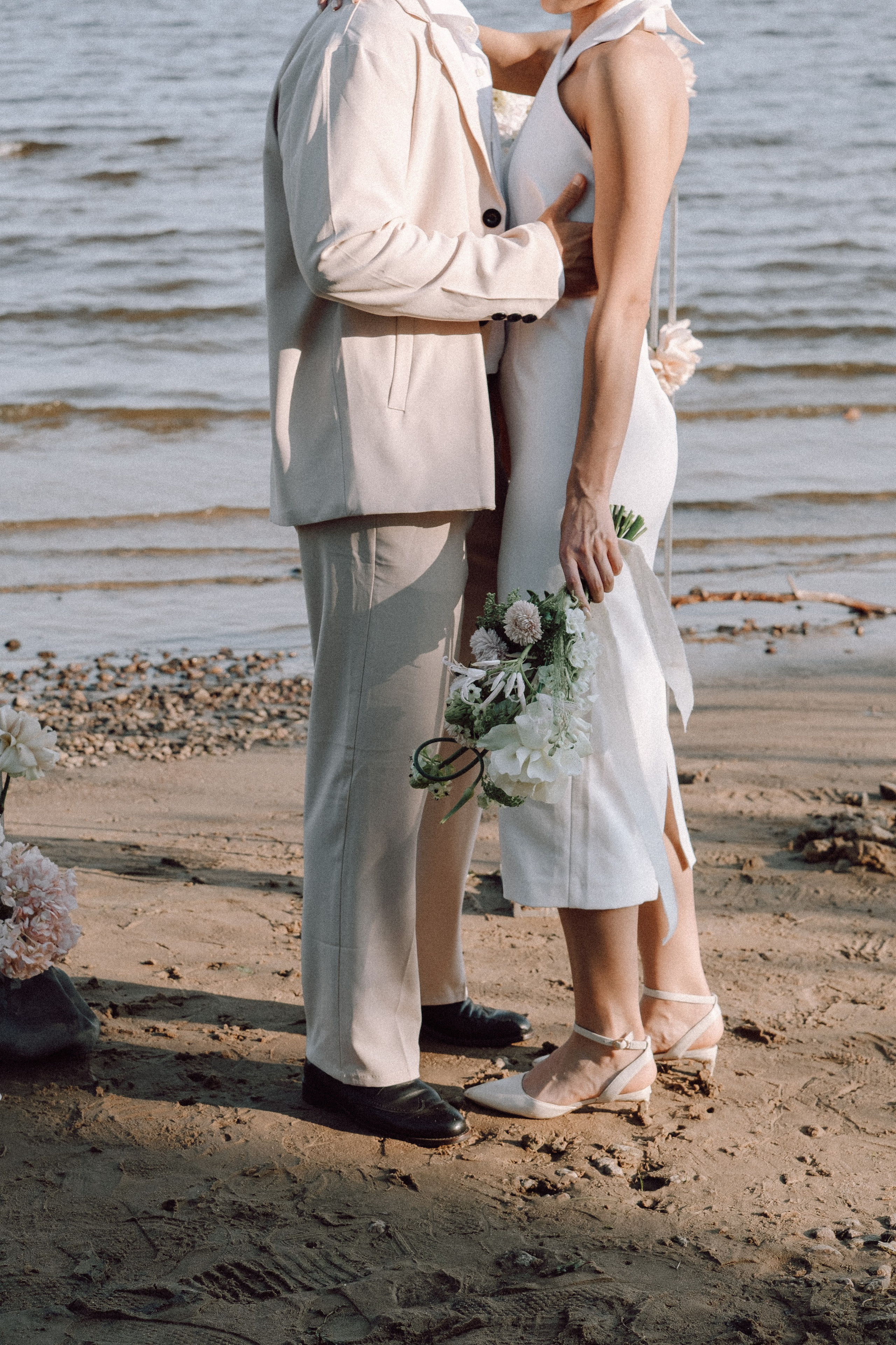 СВАДЕБНАЯ ФОТОСЕССИЯ ВЫЕЗДНОЙ ЦЕРЕМОНИИ (ФИНСКИЙ ЗАЛИВ). Профессиональный фотограф, Санкт-Петербург — Виктория Богомолова