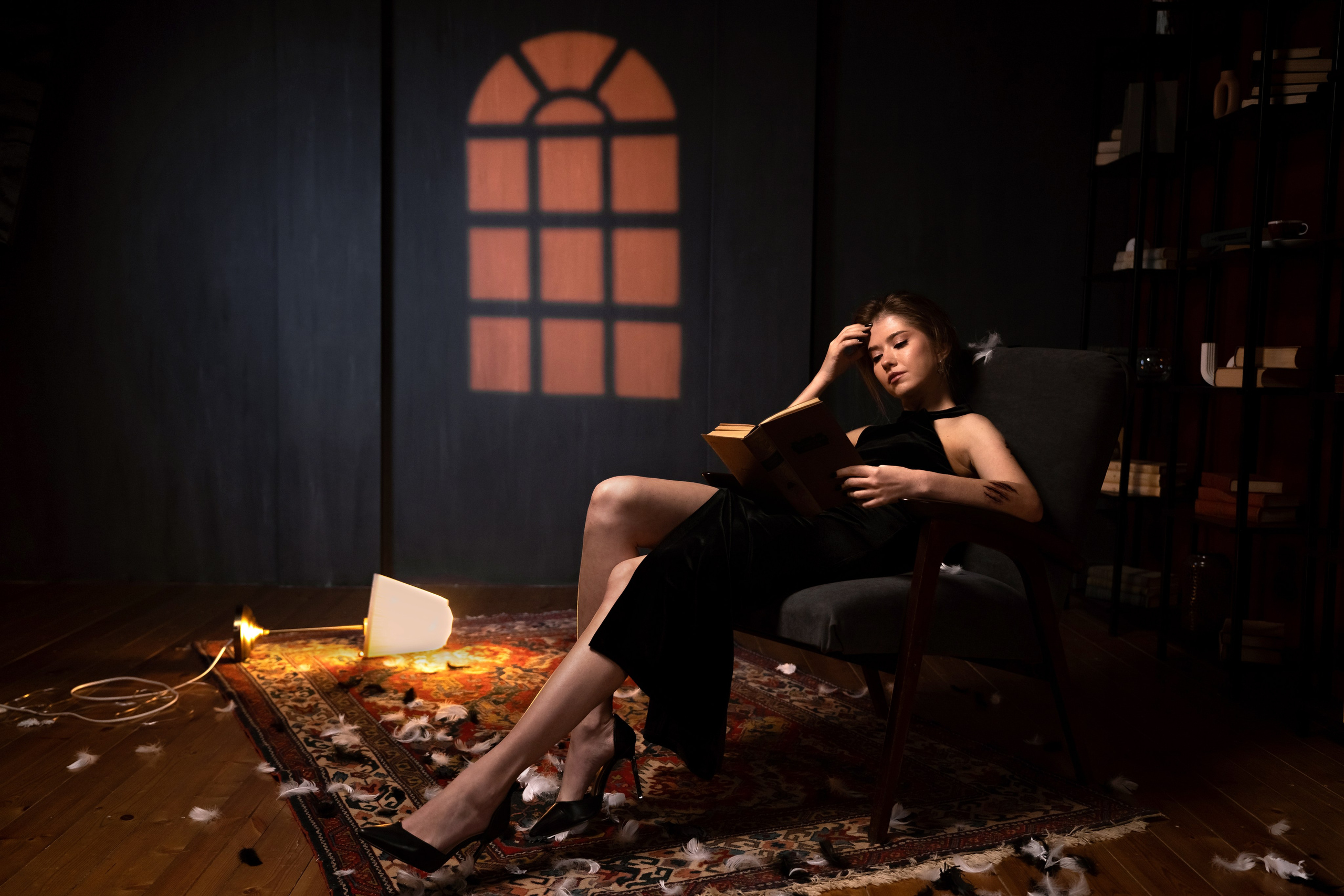 Анастасия (оммаж «Птицы»). Главная