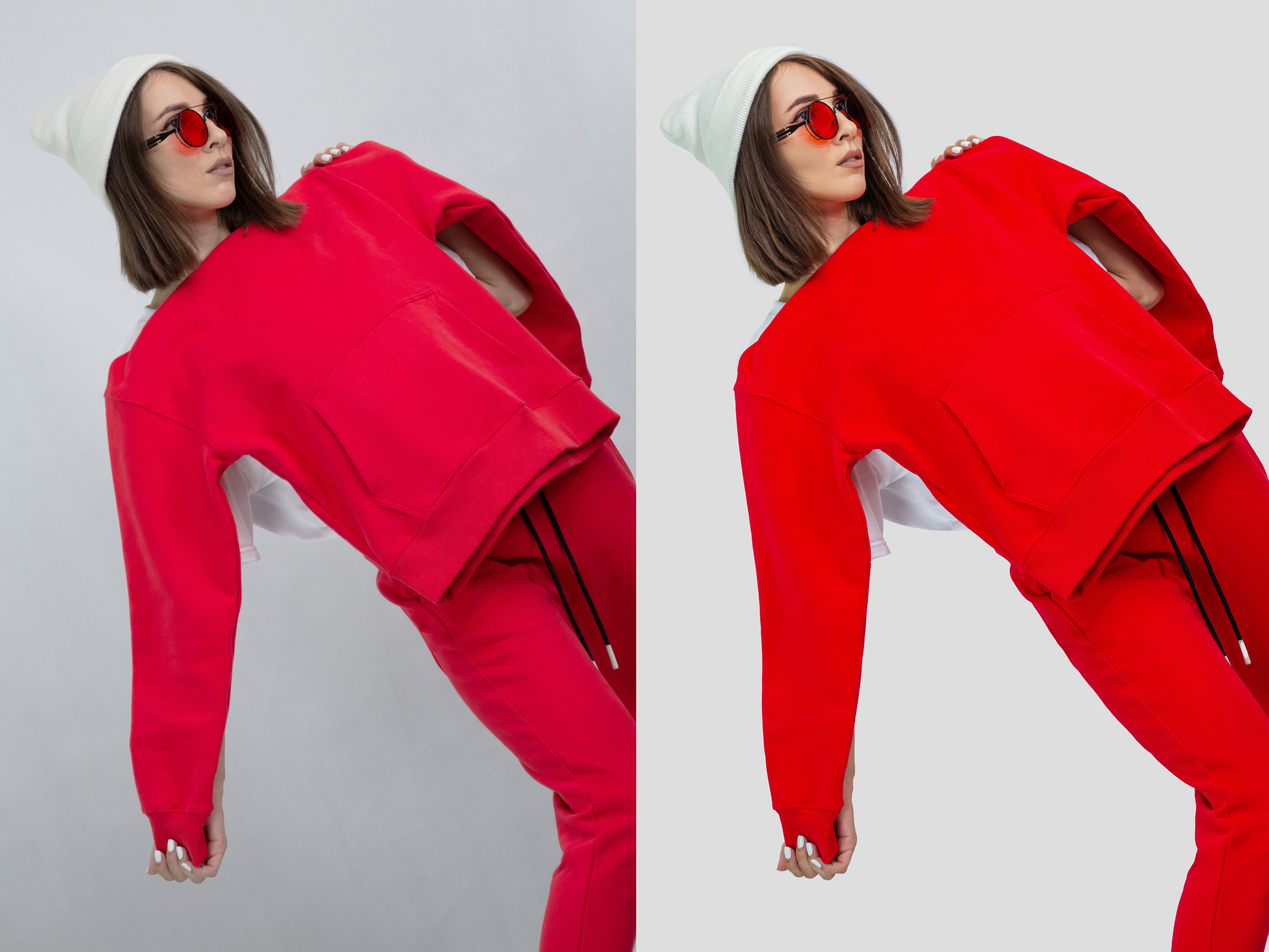 Для рекламы спортивной одежды и питания