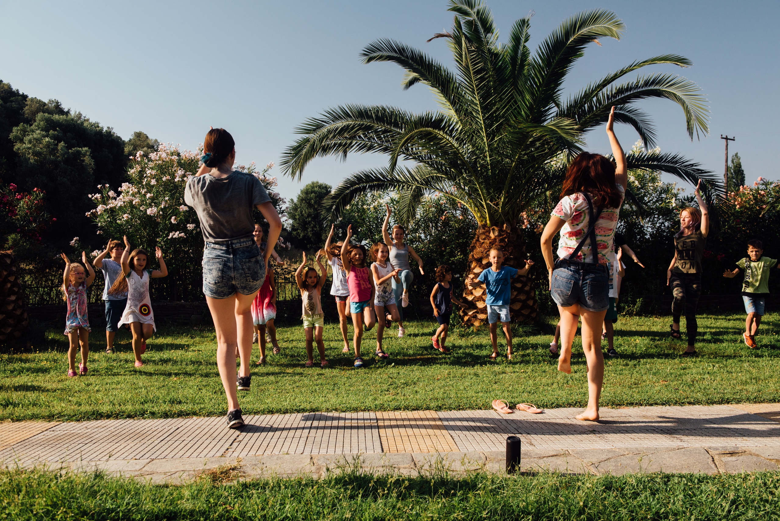 Children's camp in Greece. Commercial photographer | Anton Ermakov