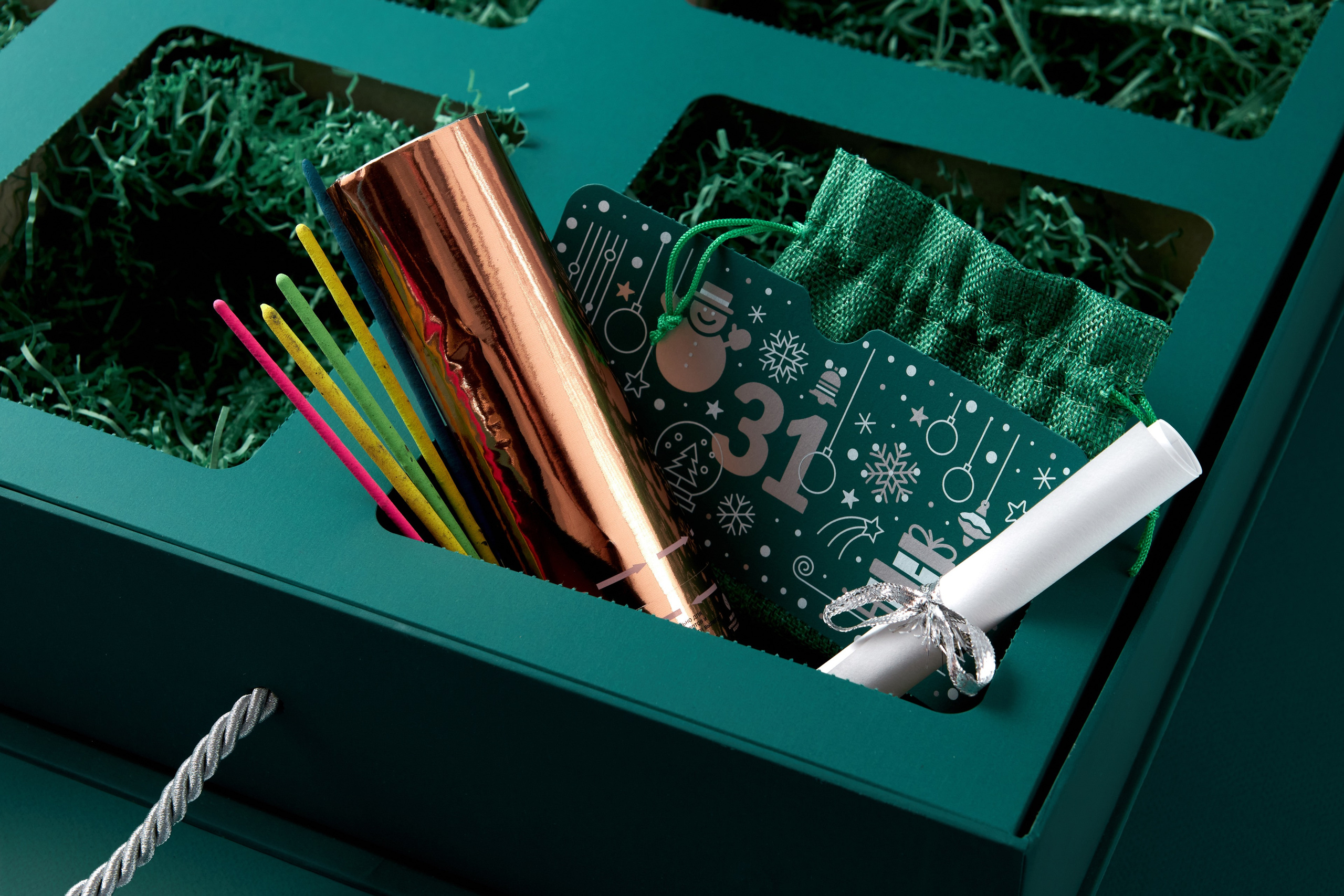 New Year's Advent calendar for BCG employees. Commercial photographer | Anton Ermakov