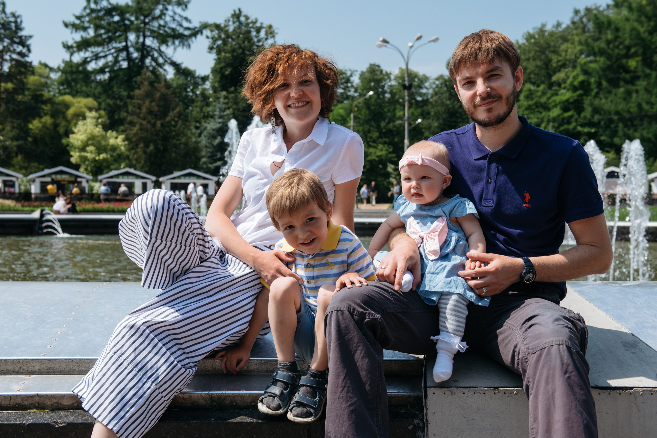 Petrov family photo shoot. Commercial photographer | Anton Ermakov