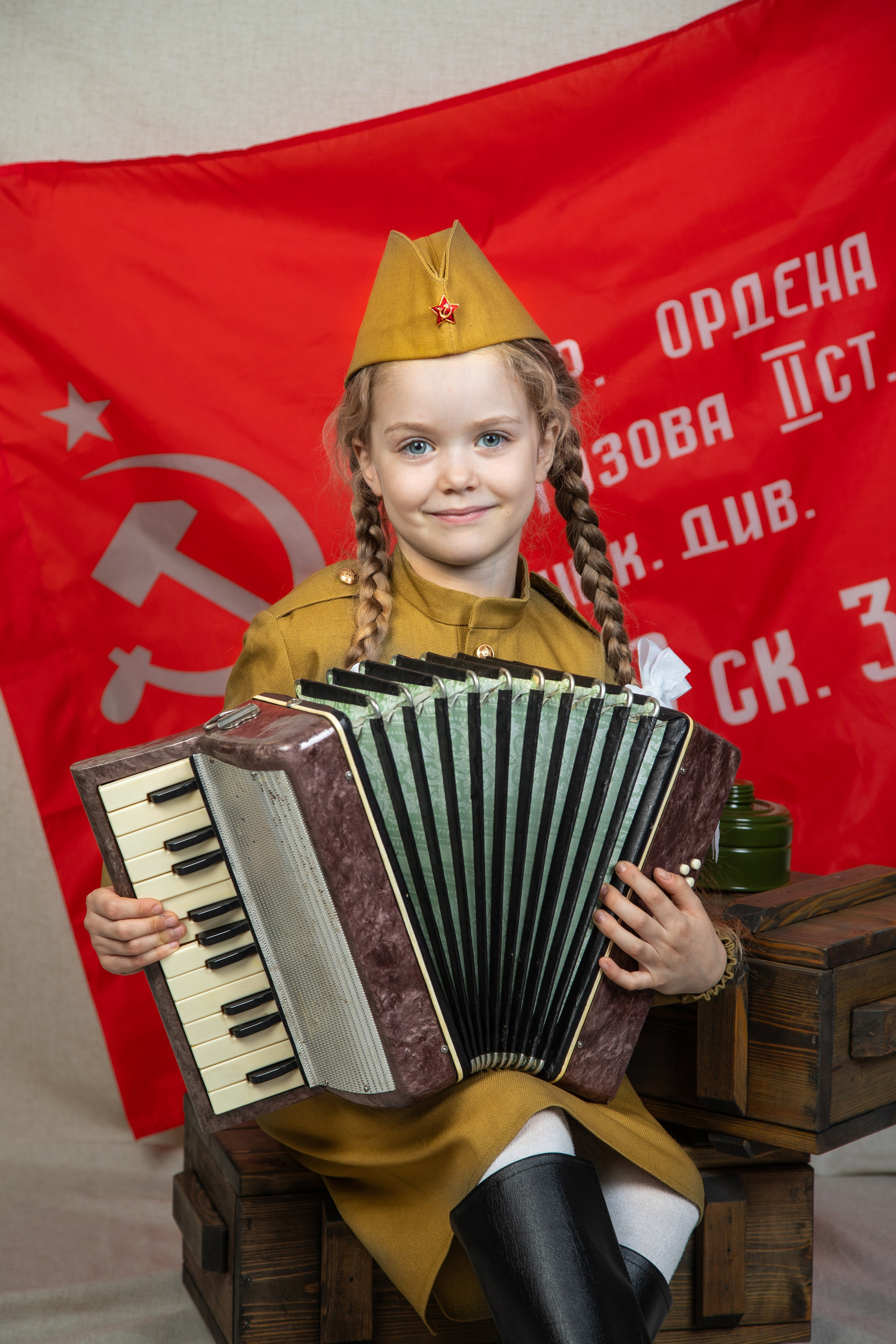 День Победы. Фиксики Детская фотостудия