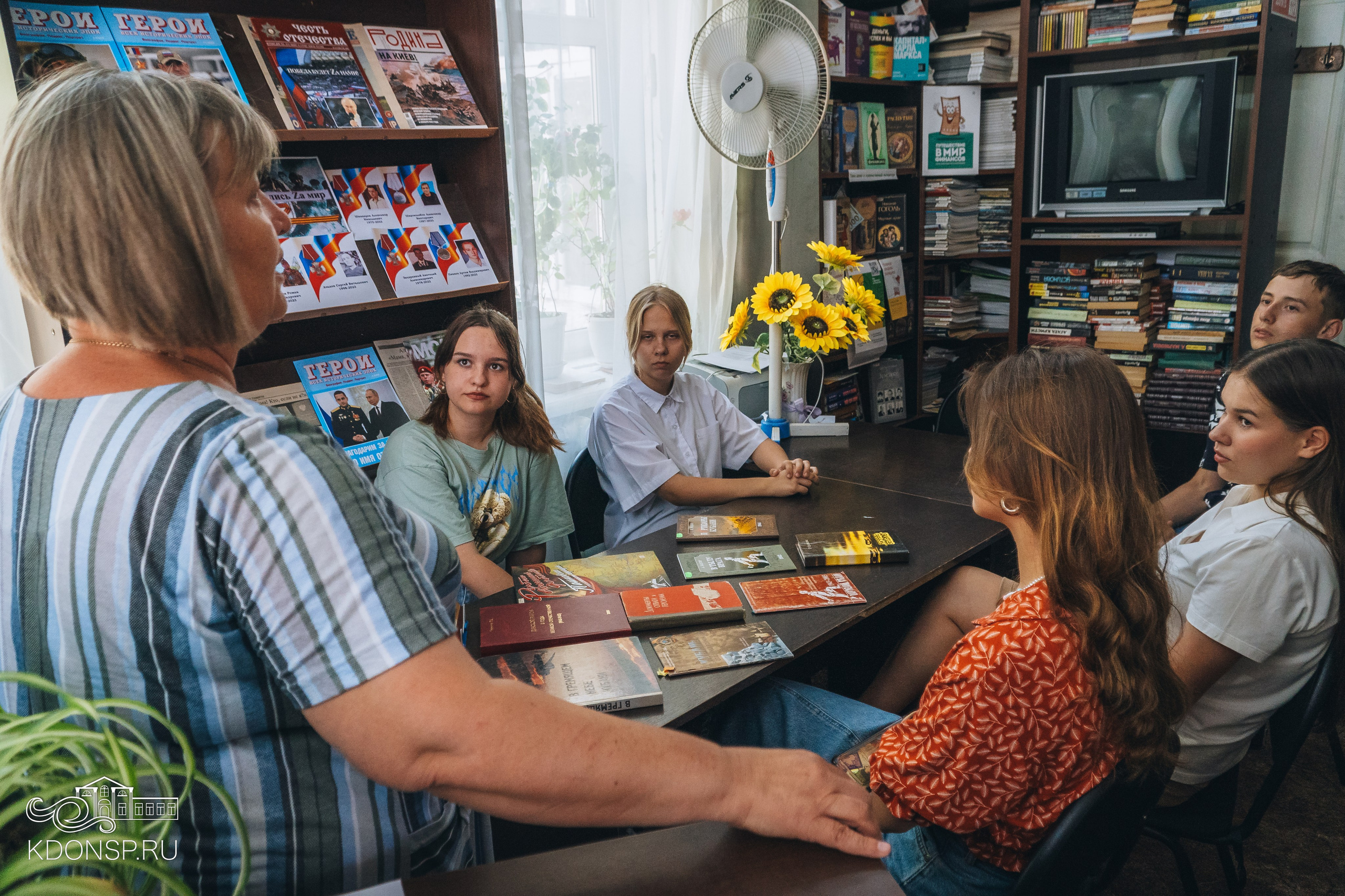 «В мире книжных героев». Новотитаровский Дом культуры