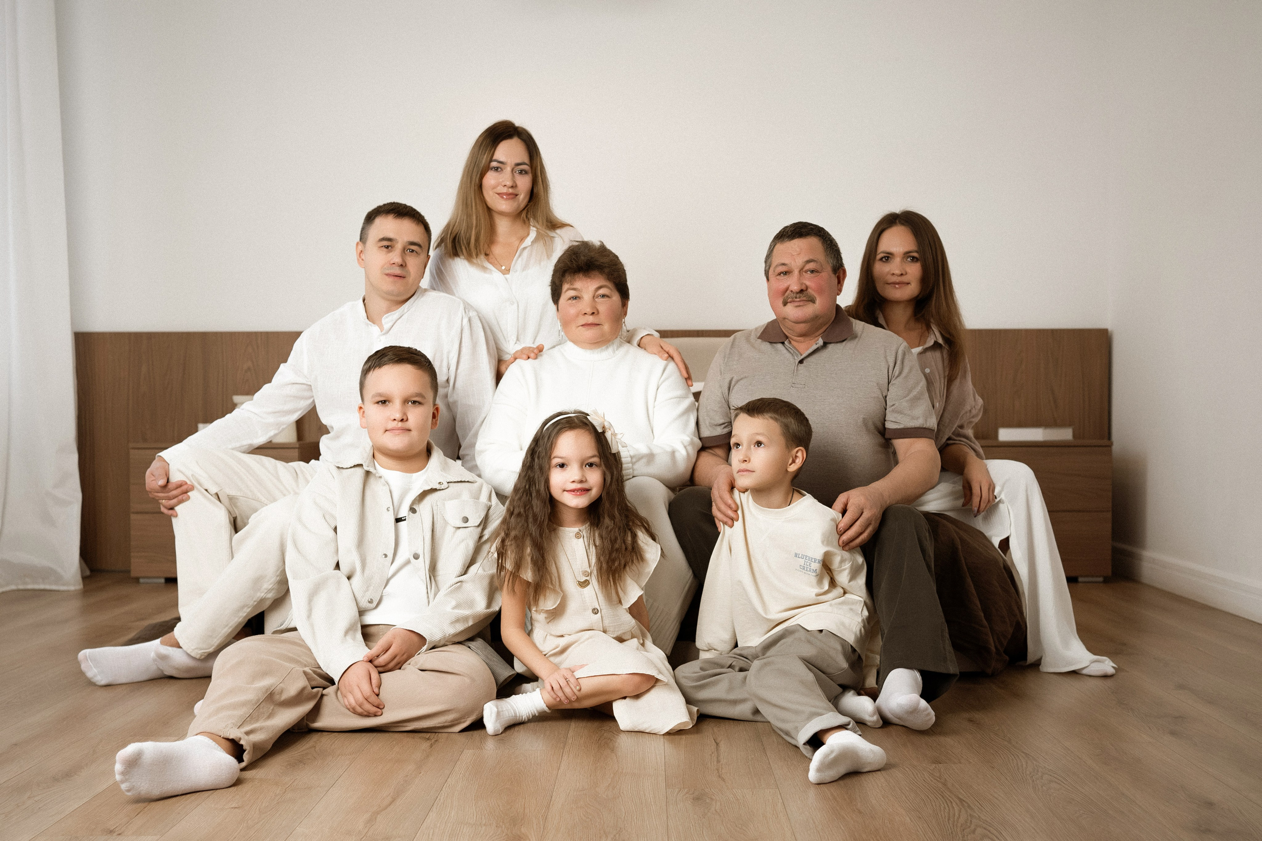 Семейная съемка в студии