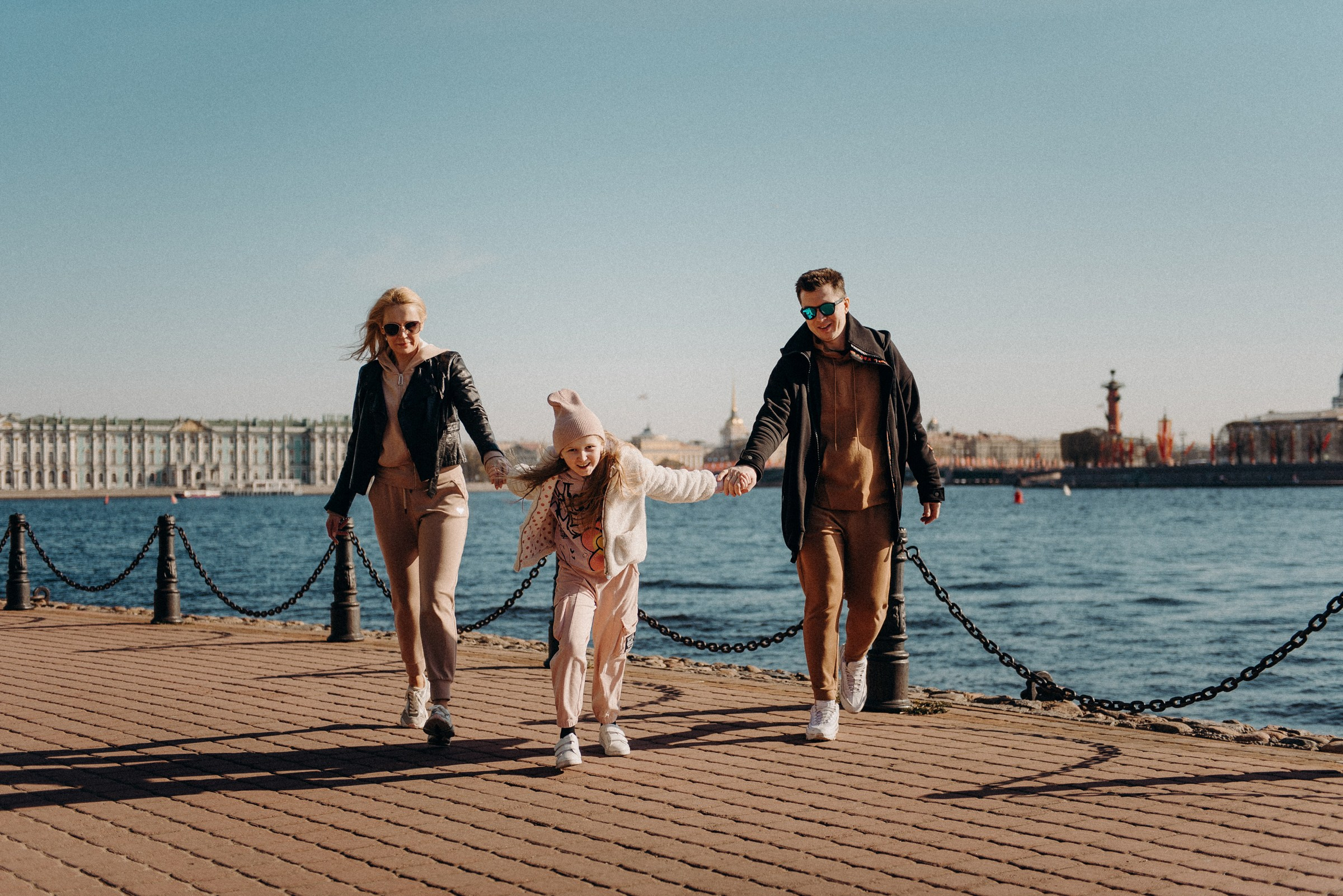 семейная фотосессия у Петропавловской крепости