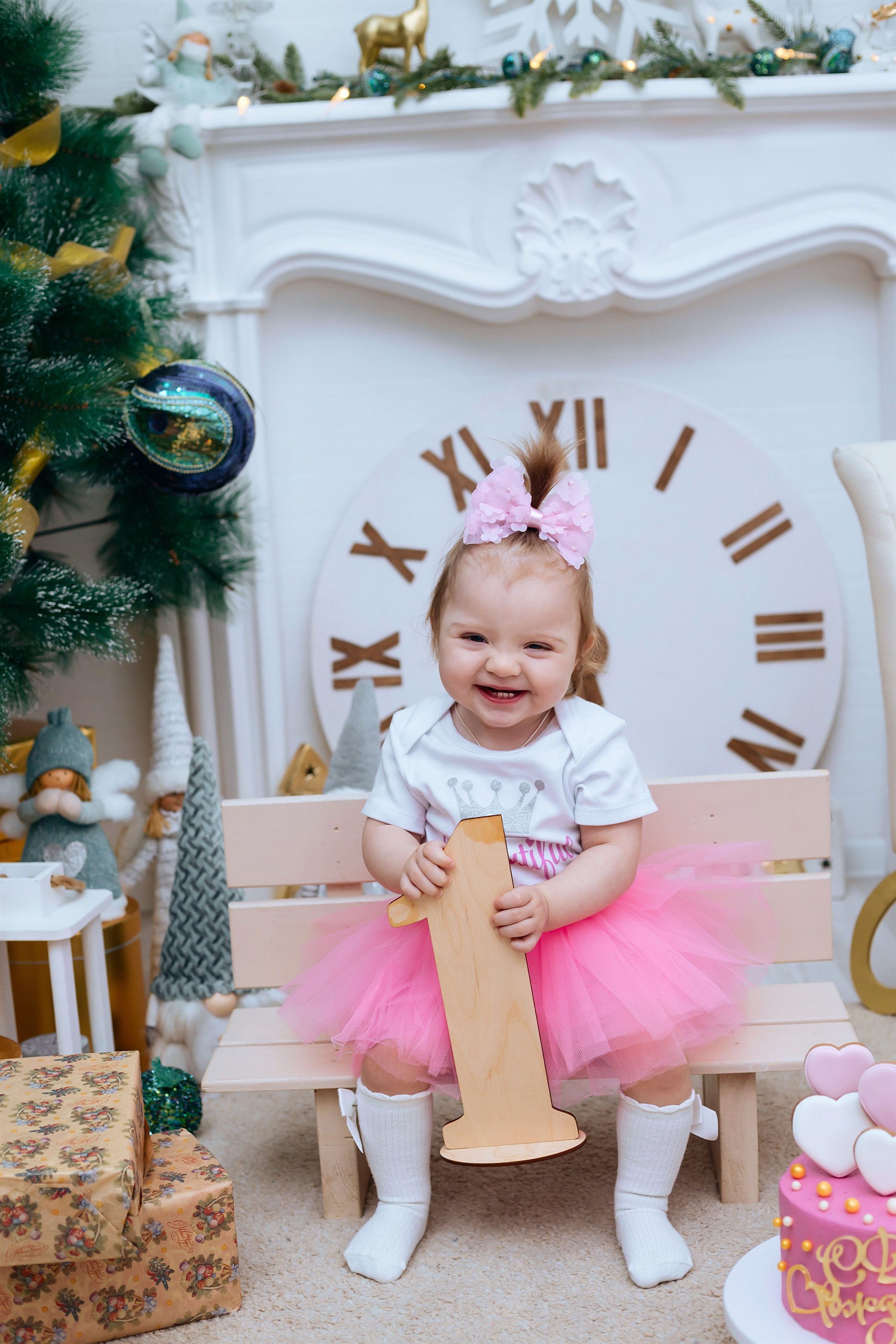 Годик и Новый год. Фотограф новорожденных Химки, Красногорск, Мытищи и Москва Елена Третьяк