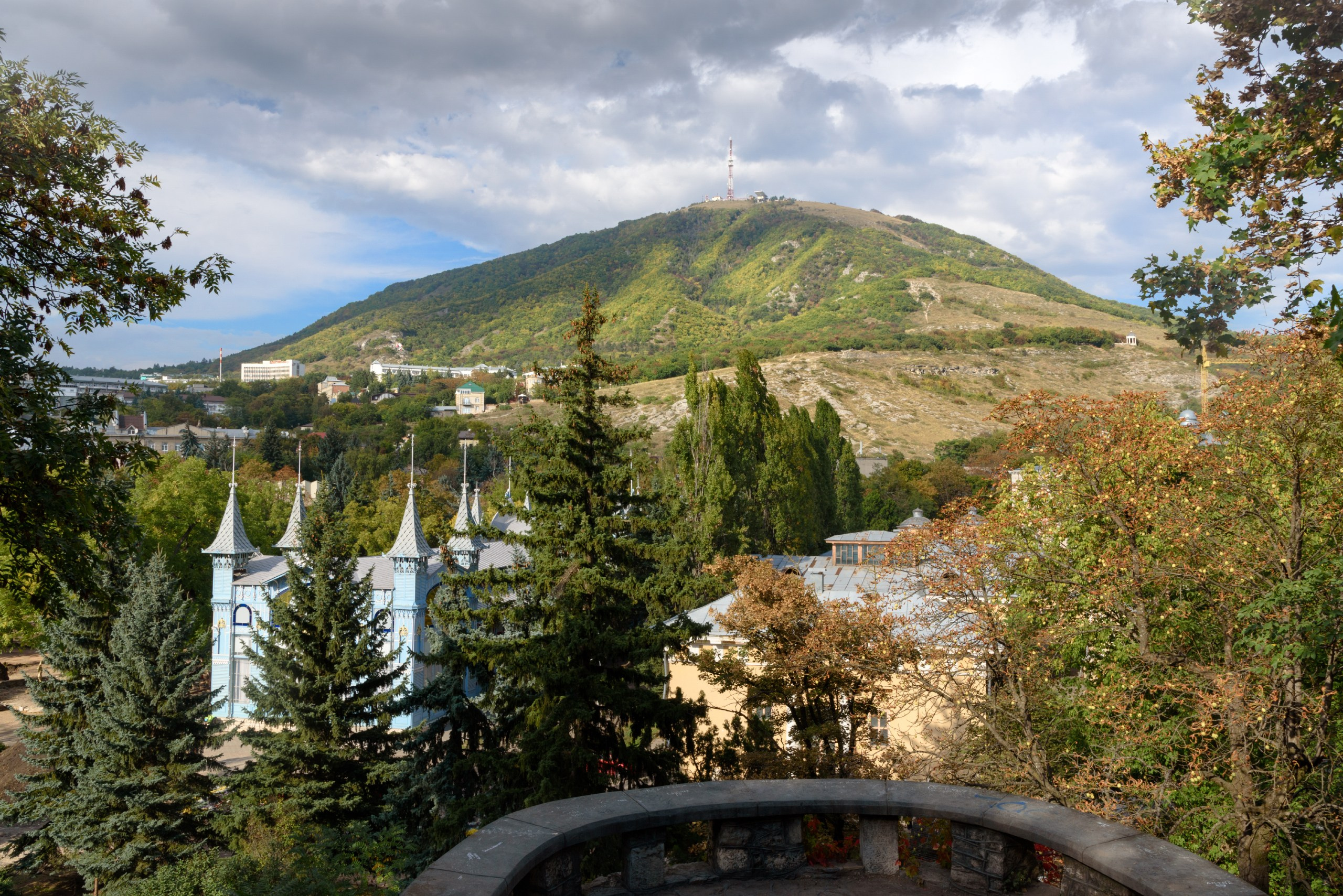 Вид на Пятигорск