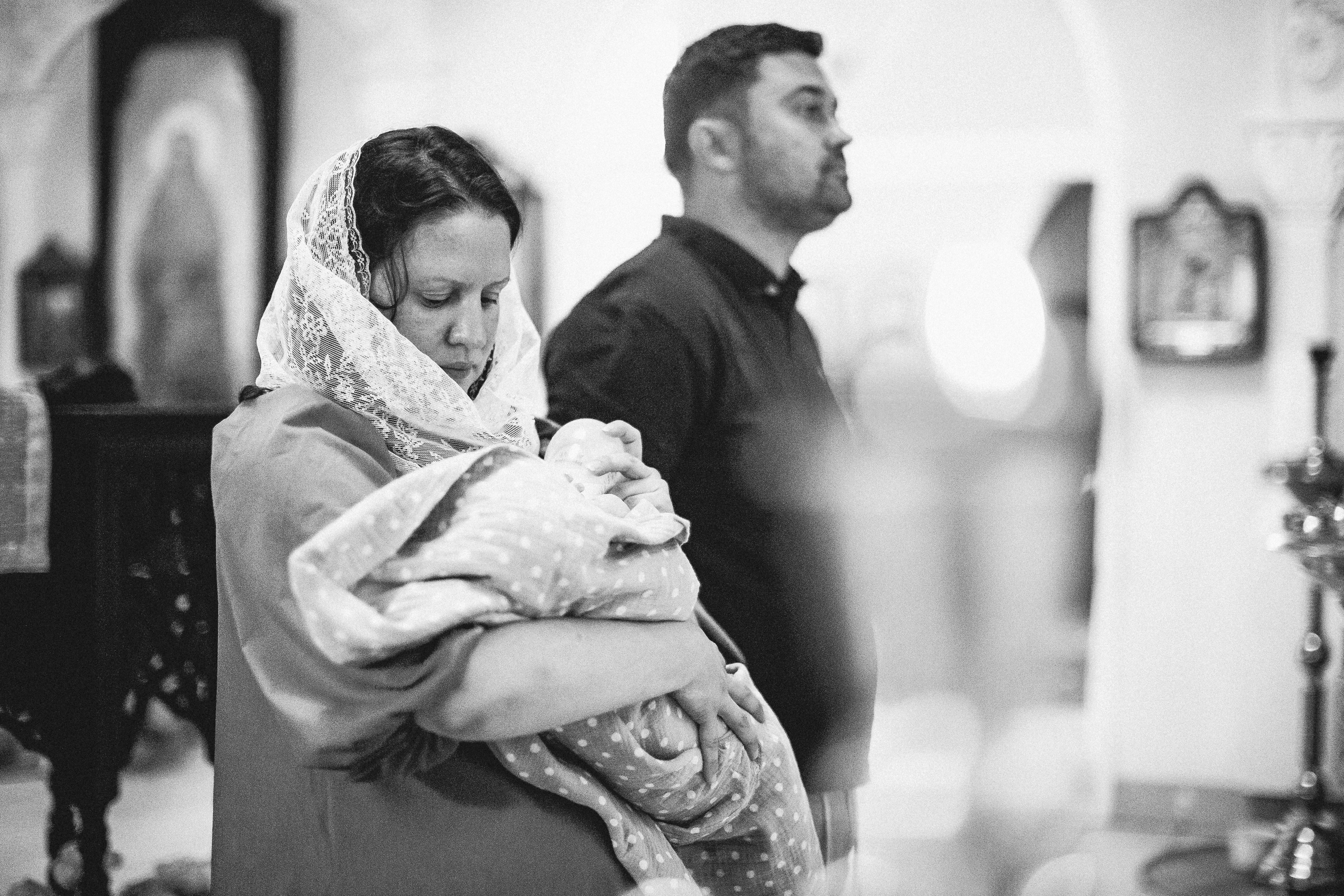 Крещение. Фотосессия беременности & материнства Коломна