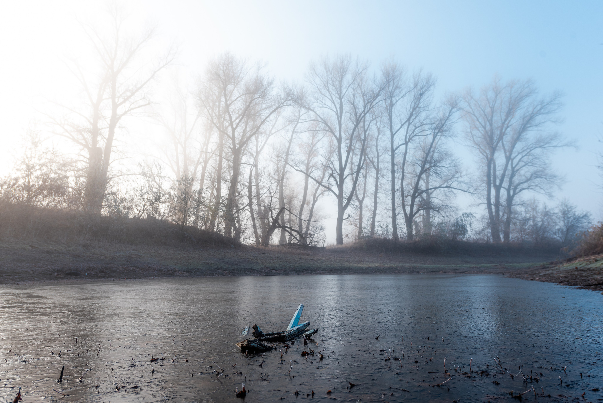 Фотографии утреннего тумана под Волжским. Фотограф в Волгограде и Волжском Александр Горбань