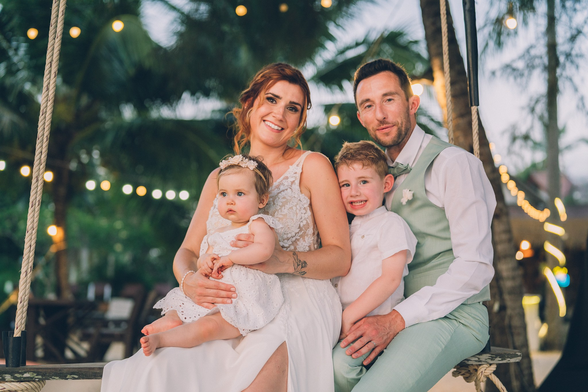 Luxury Beach Wedding Reception