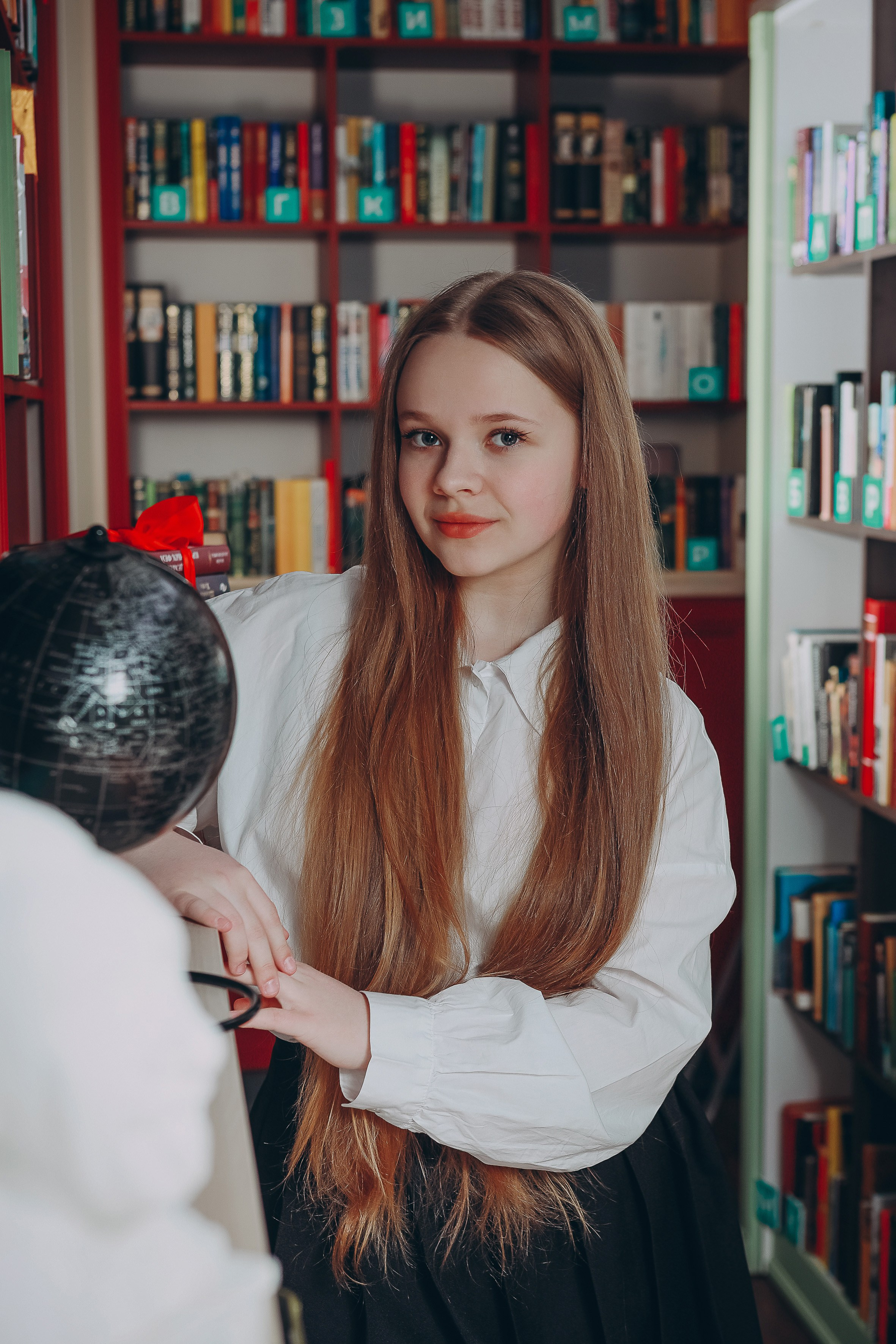 Фото в городской библиотеке. Яковлева Екатерина. Школьный и семейный фотограф