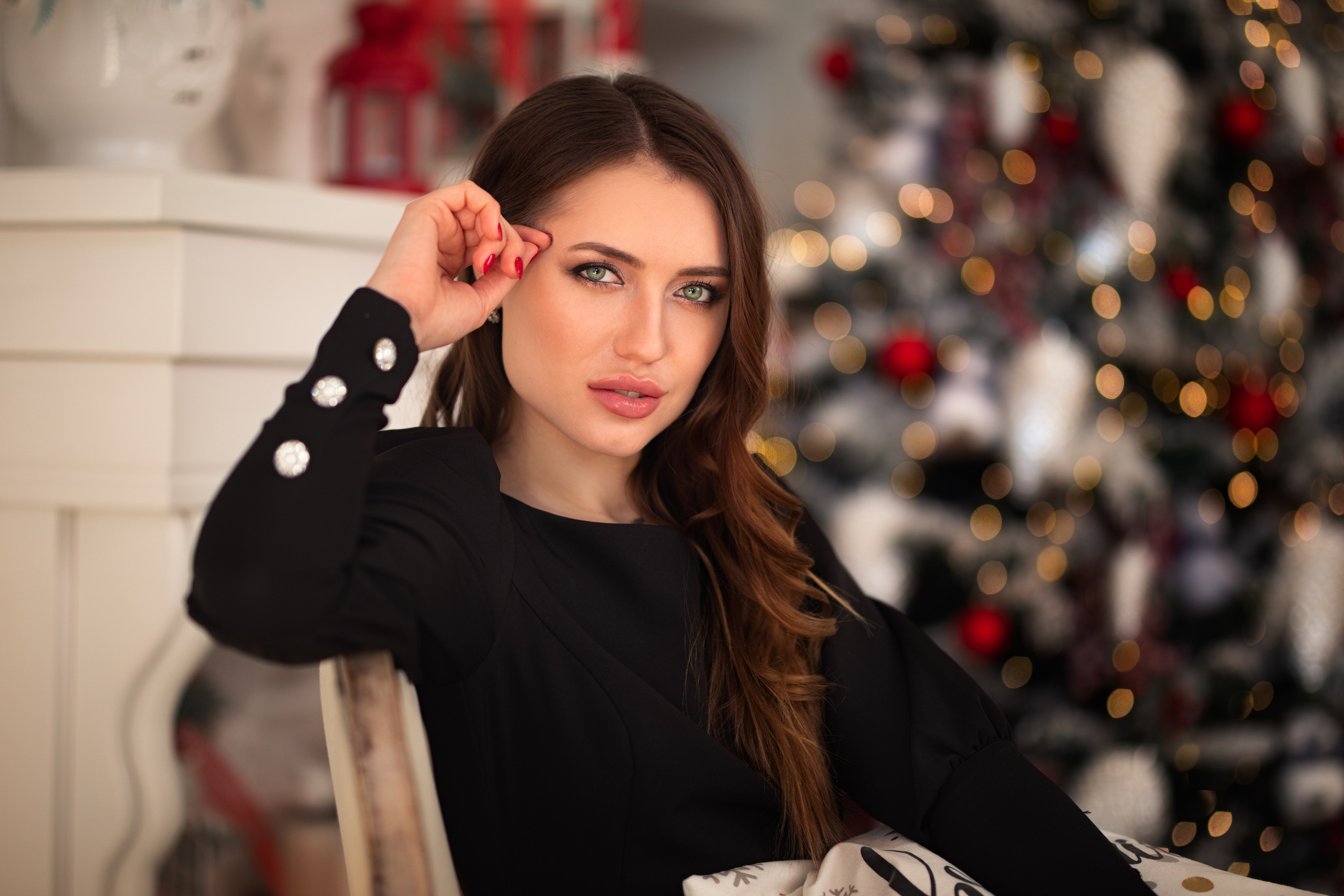 Съемка с Анастасией в интерьерной студии в формате для «себя»