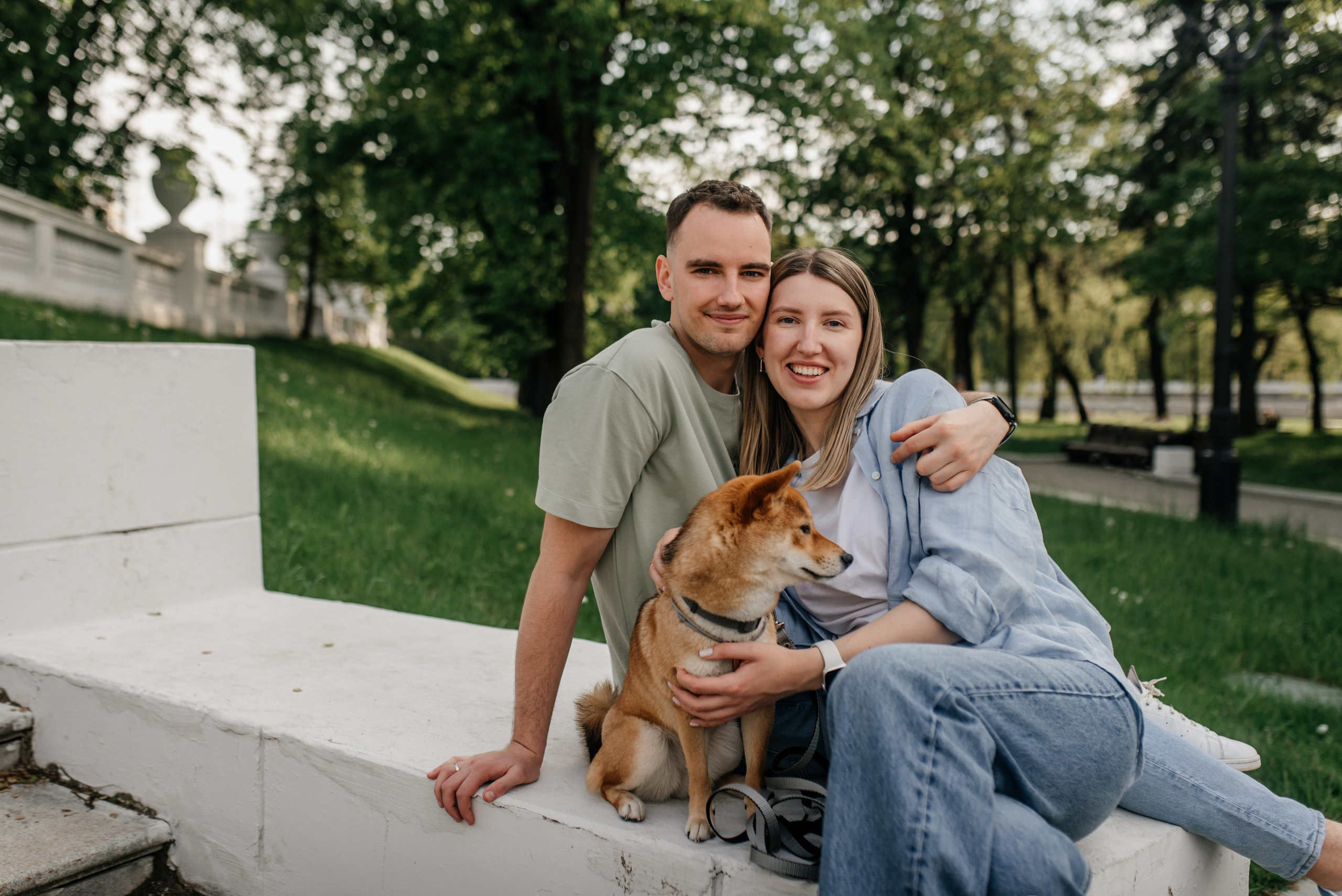 Катя+Илья+Кейко. Костюшко Кристина — семейный и свадебный фотограф в Минске