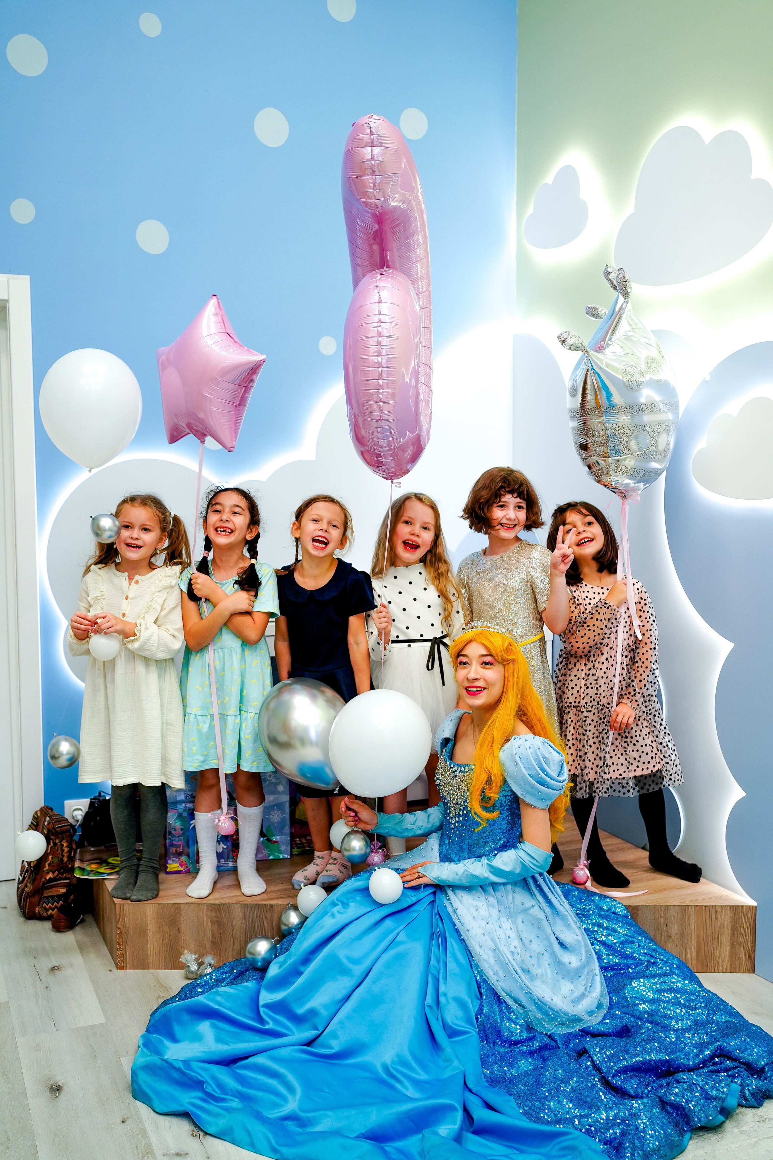 Репортаж детского праздника (Baby club Новые Ватутинки). Семейный и детский фотограф в Москве Екатерина Офицерова