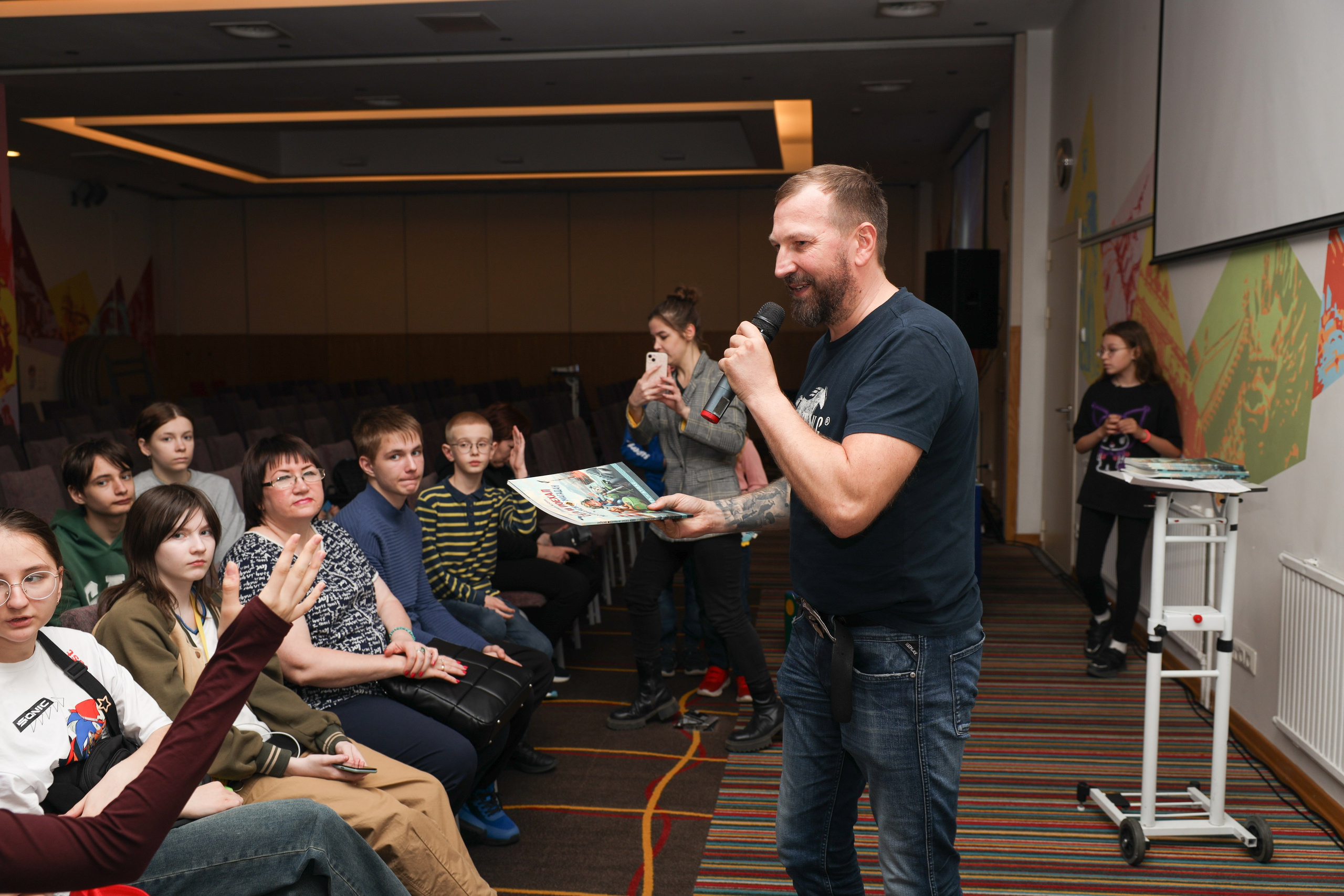 Конференция «Открой в себе ученого». Фотограф в Санкт-Петербурге Вагнер Юлия