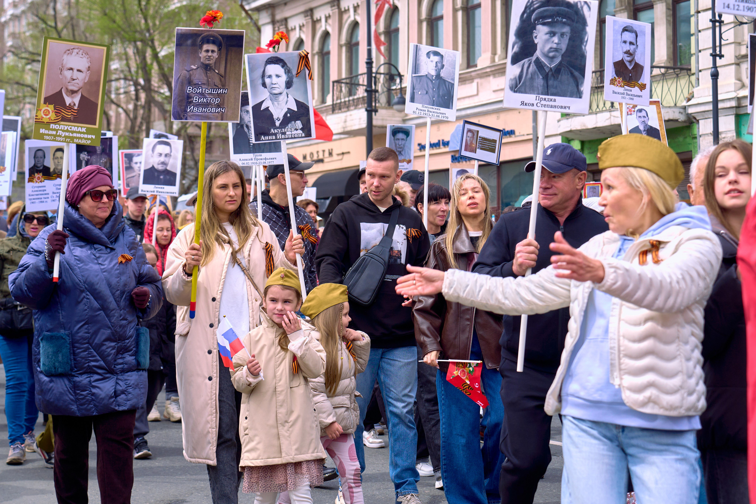 День Победы!. Фотограф во Владивостоке