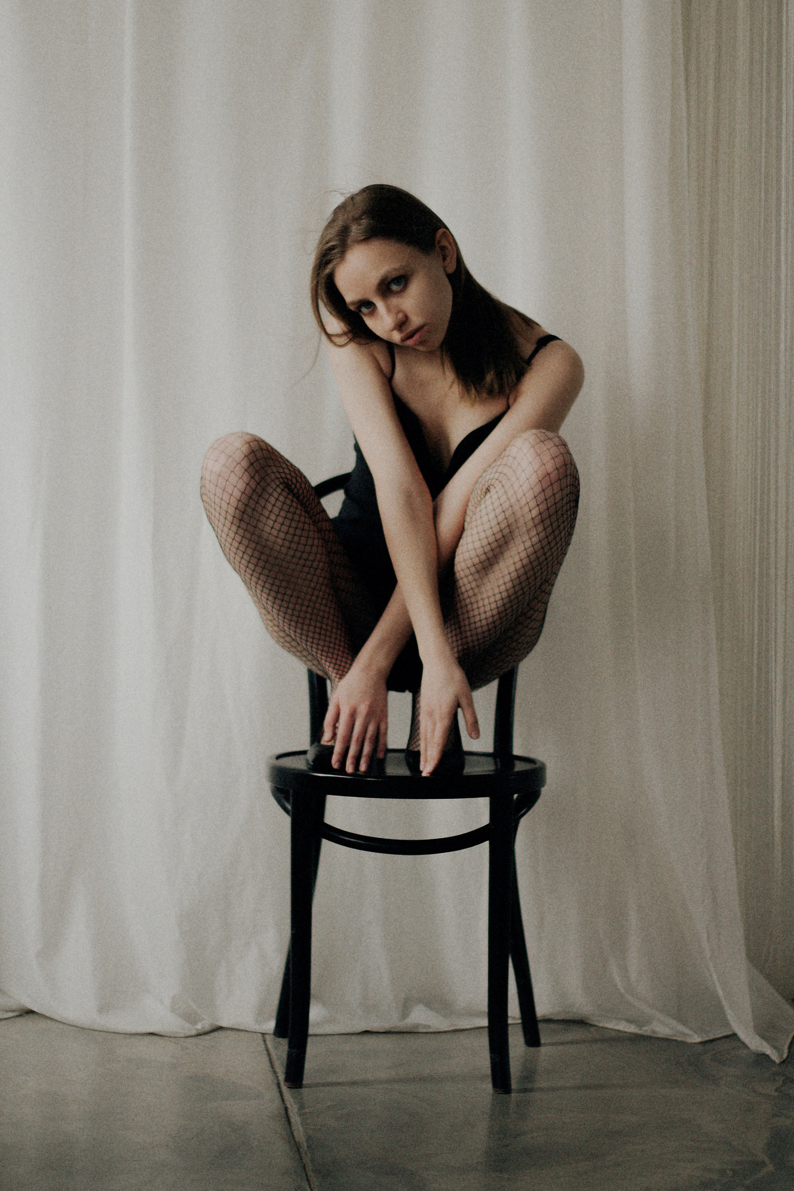 В студии. Интерьерный фотограф в Москве Дарья