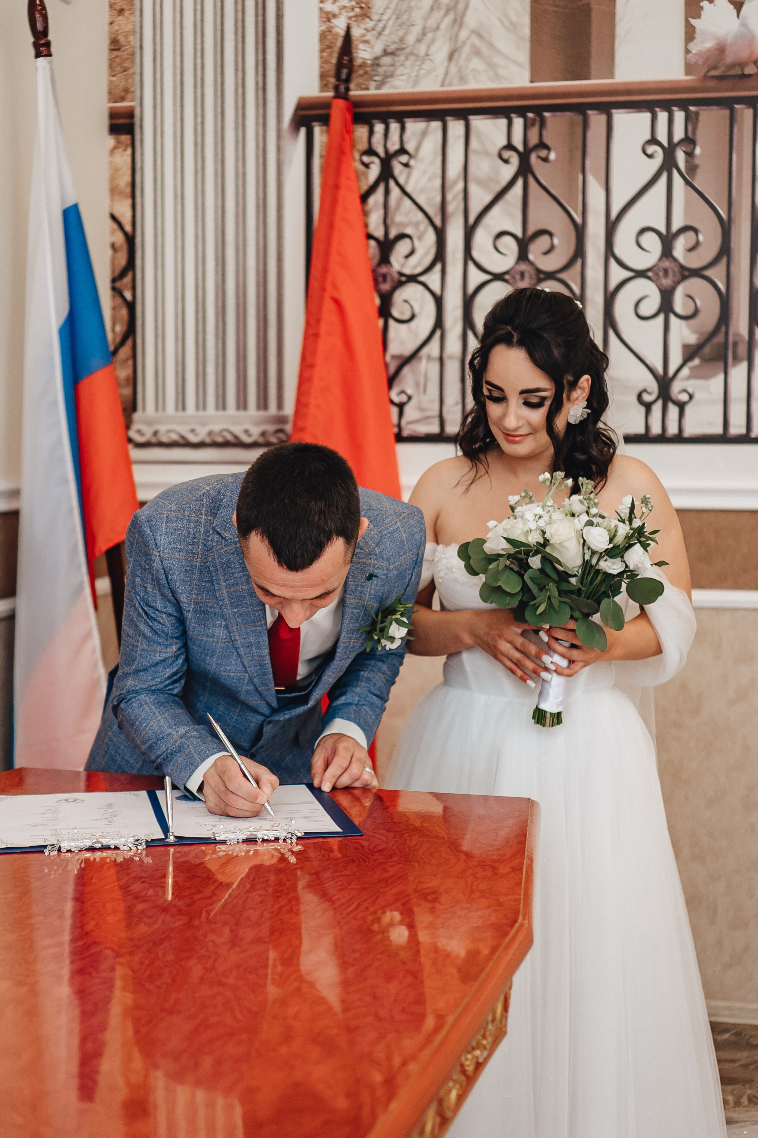 СВАДЕБНАЯ СЬЕМКА В ЗАГСЕ НА МОСКОВСКОМ ПРОСПЕКТЕ. Профессиональный фотограф, Санкт-Петербург — Виктория Богомолова