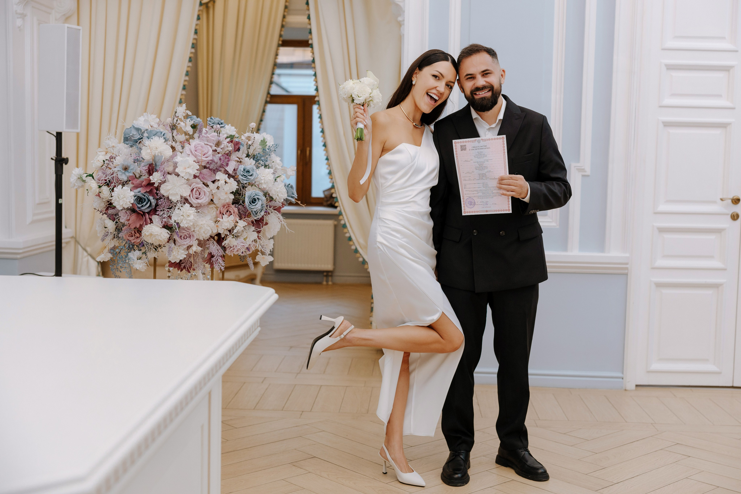 Свадебная съёмка для Антона и Наталии в Екатеринбурге