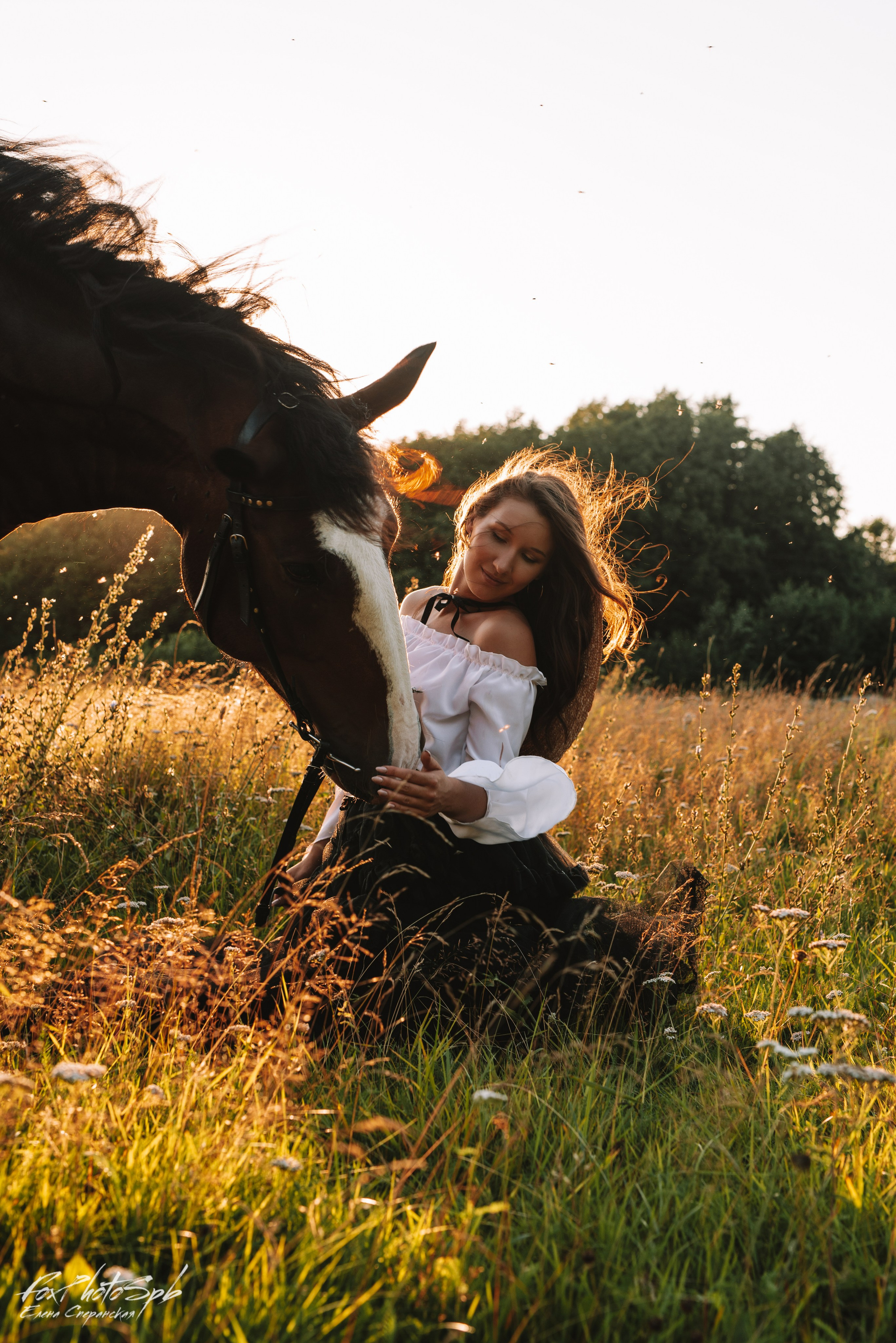 С лошадками. Фотограф в Санкт-Петербурге и Ленинградской области