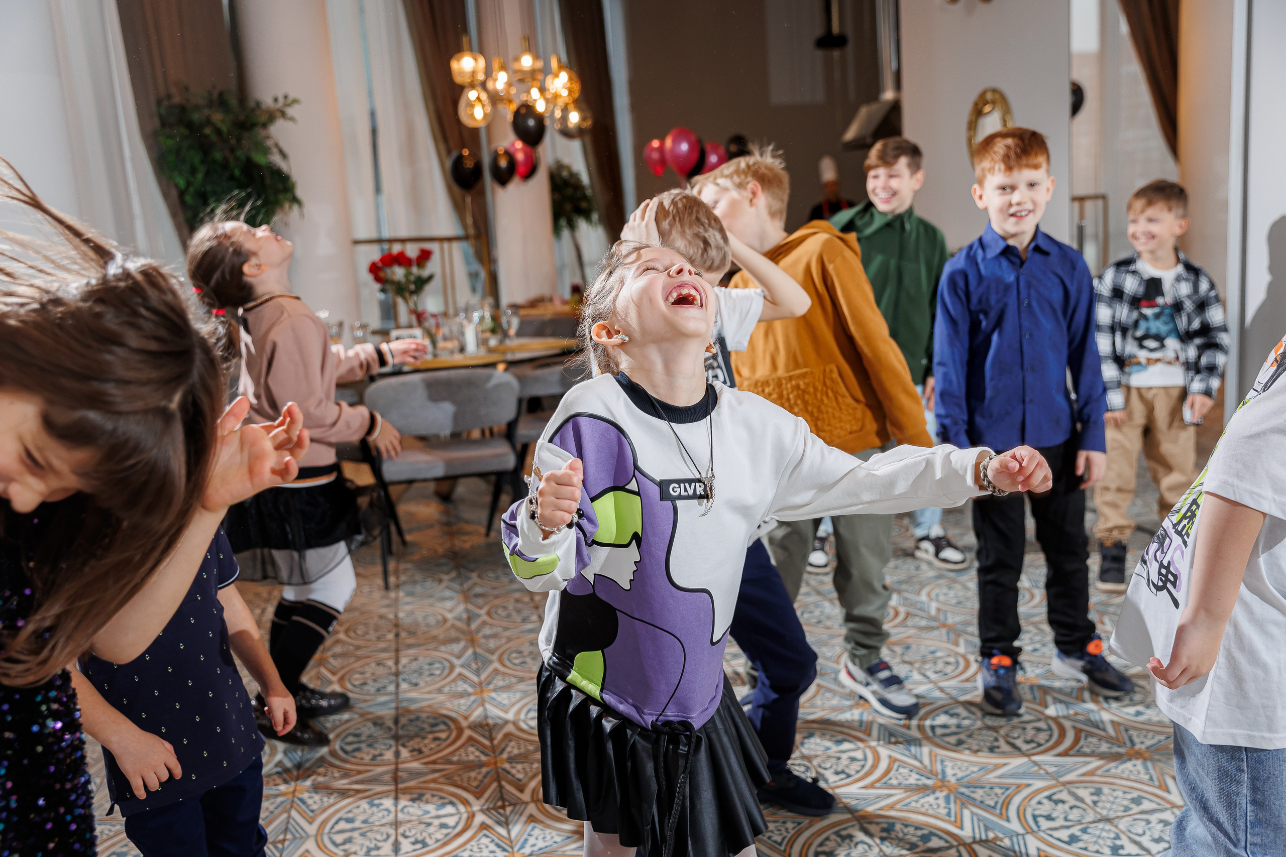 День рождения Насти «Венсдэй во Вкусотеррии». Семейный и детский фотограф Комина Елена, Власиха, Одинцово