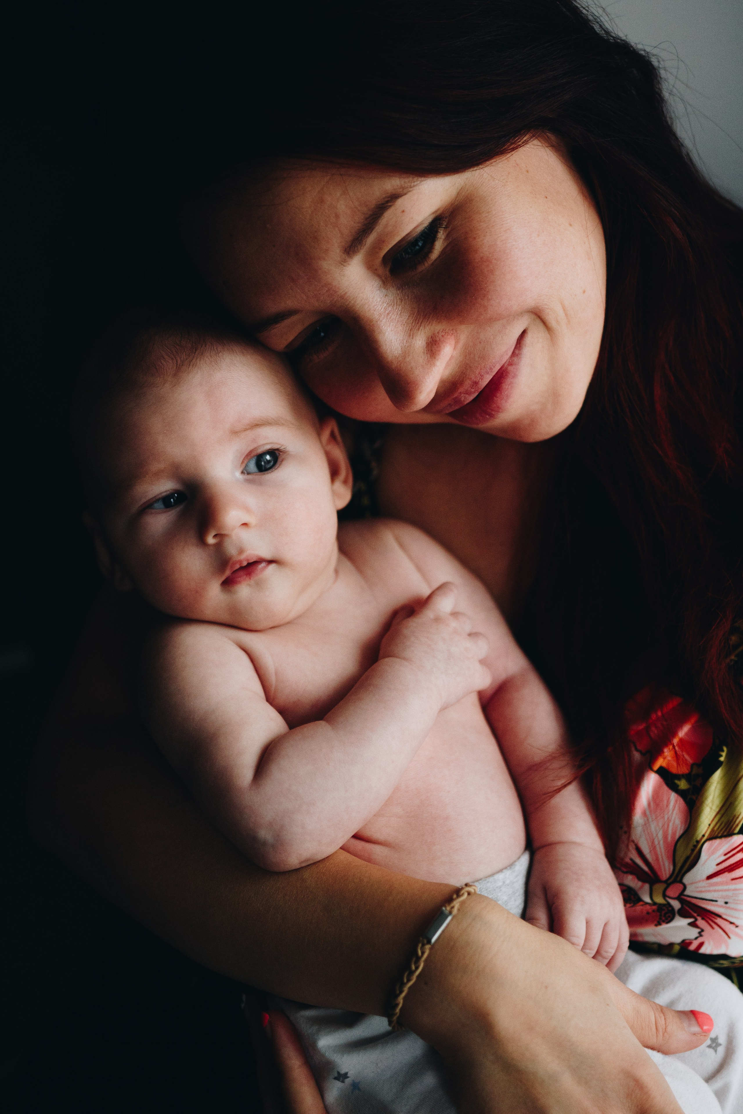 Домашняя фотосессия с новорожденным. Фотограф Лебедева Наталья