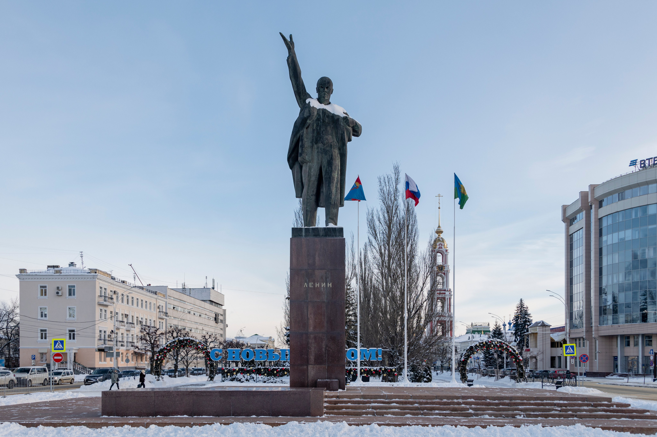 Январский Тамбов. 2024 год. Фотограф Роман Адлер