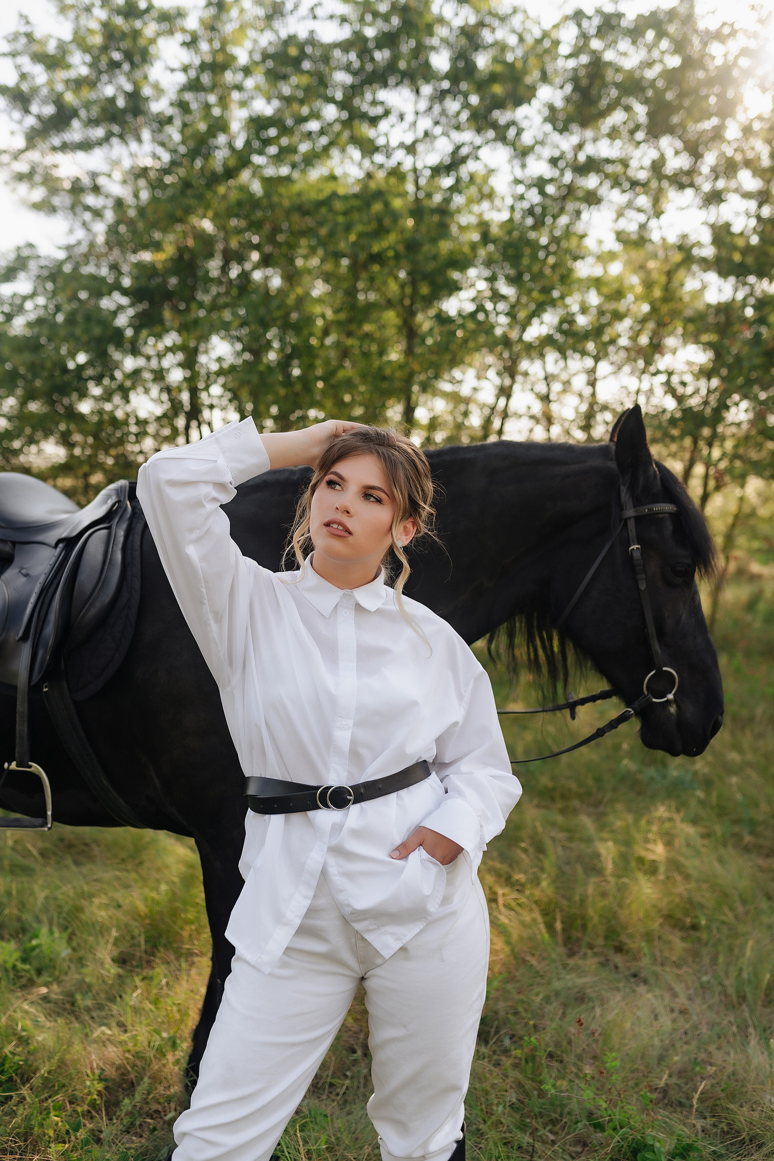 Валерия | Съемка в конном клубе Цальтан. Фотограф Карина Шмулёва. Воронеж и область